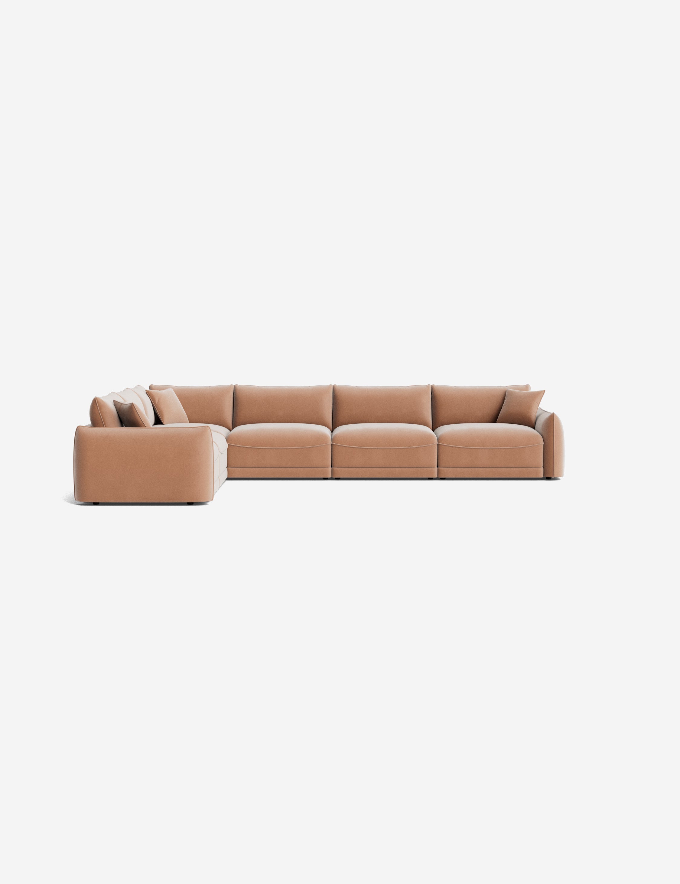 Lulu and Georgia Balmer Modular Corner Sectional Sofa - view 67