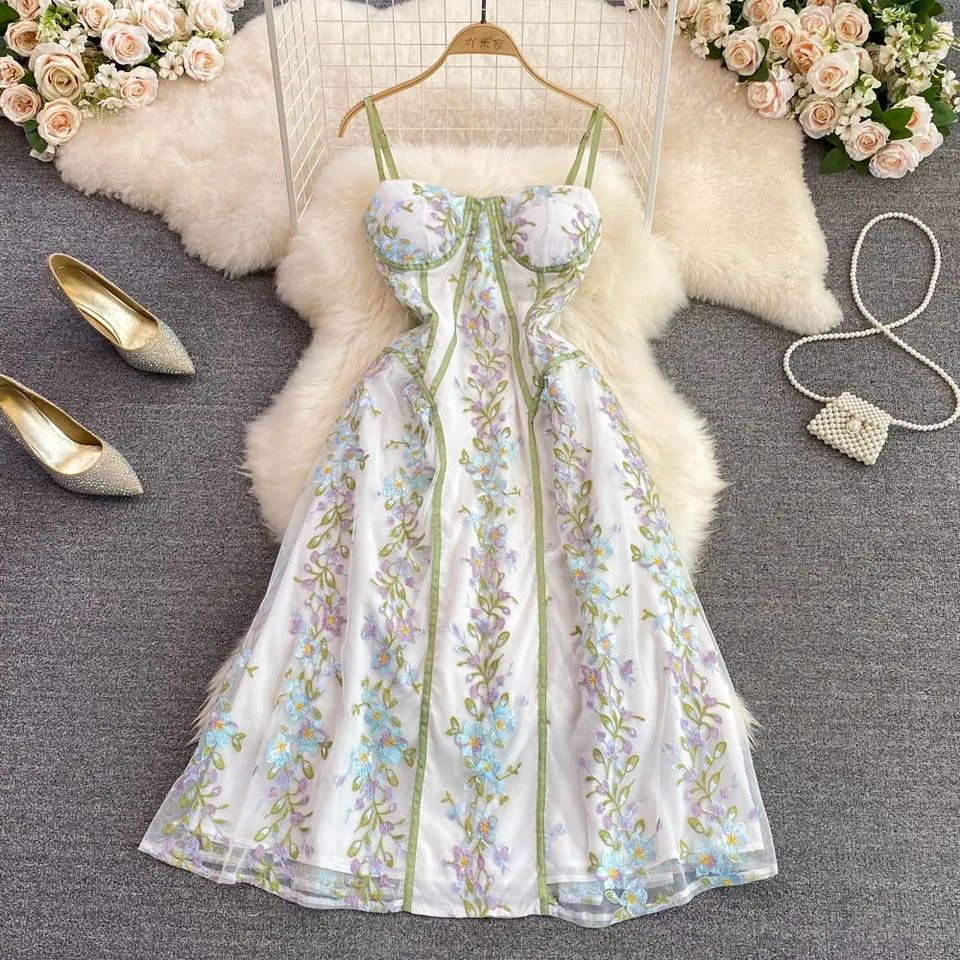 Alamode By Akanksha Rupanzel Embroidered Dress