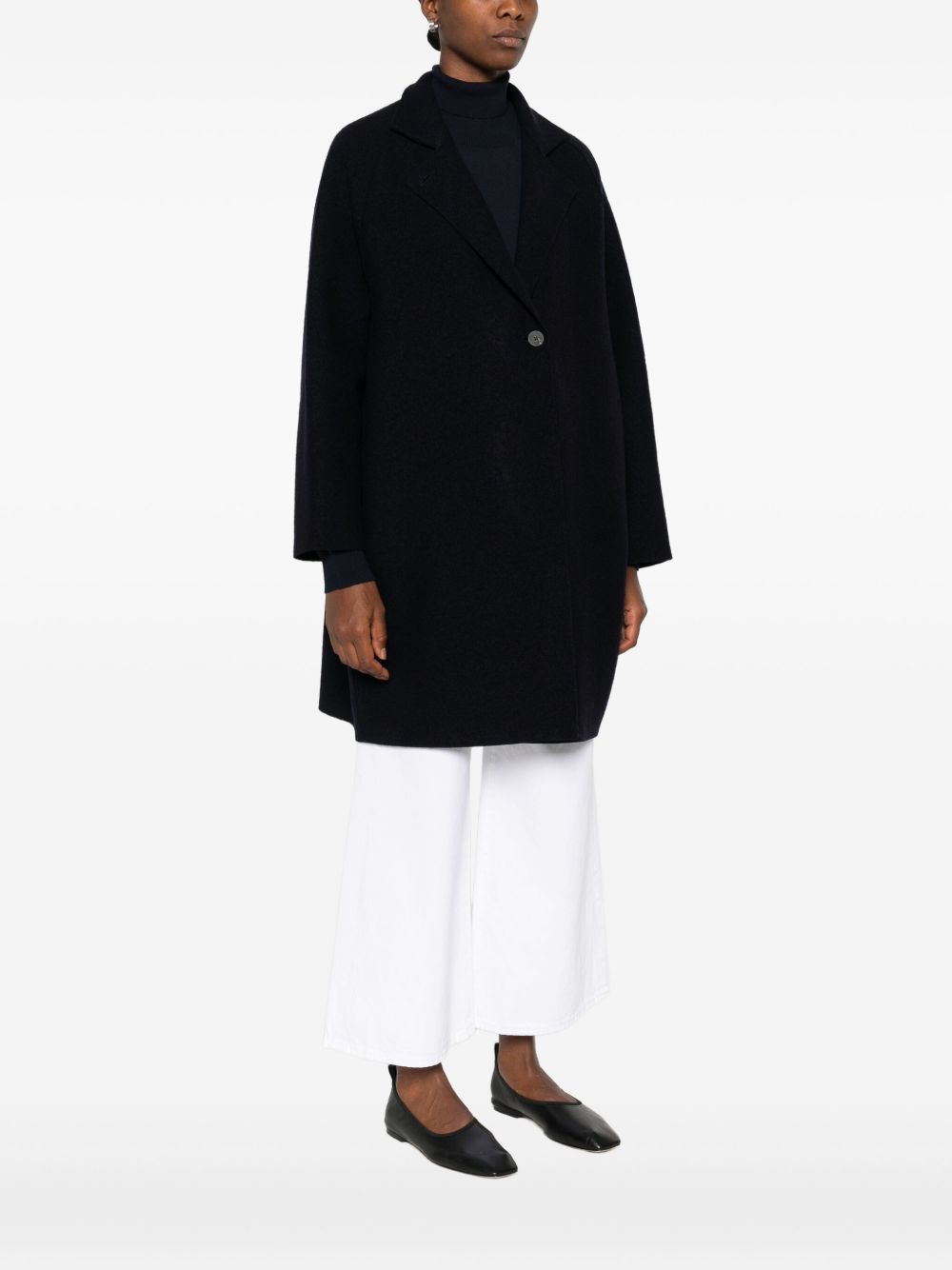 Harris Wharf London Coat – Virgin Wool 100% - view 2