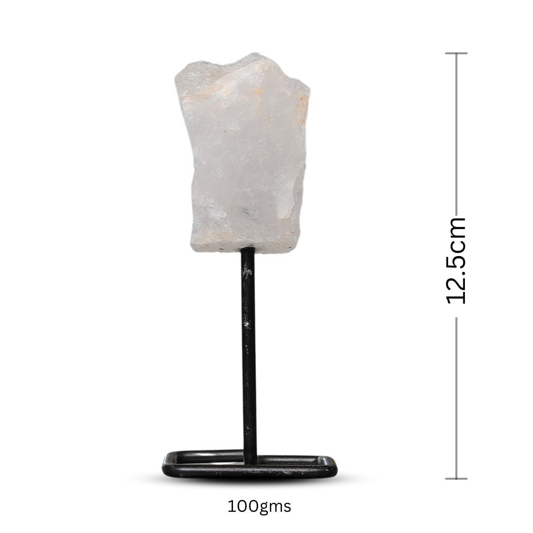 Gemsmantra Clear Quartz Raw Stone Stand - view 3