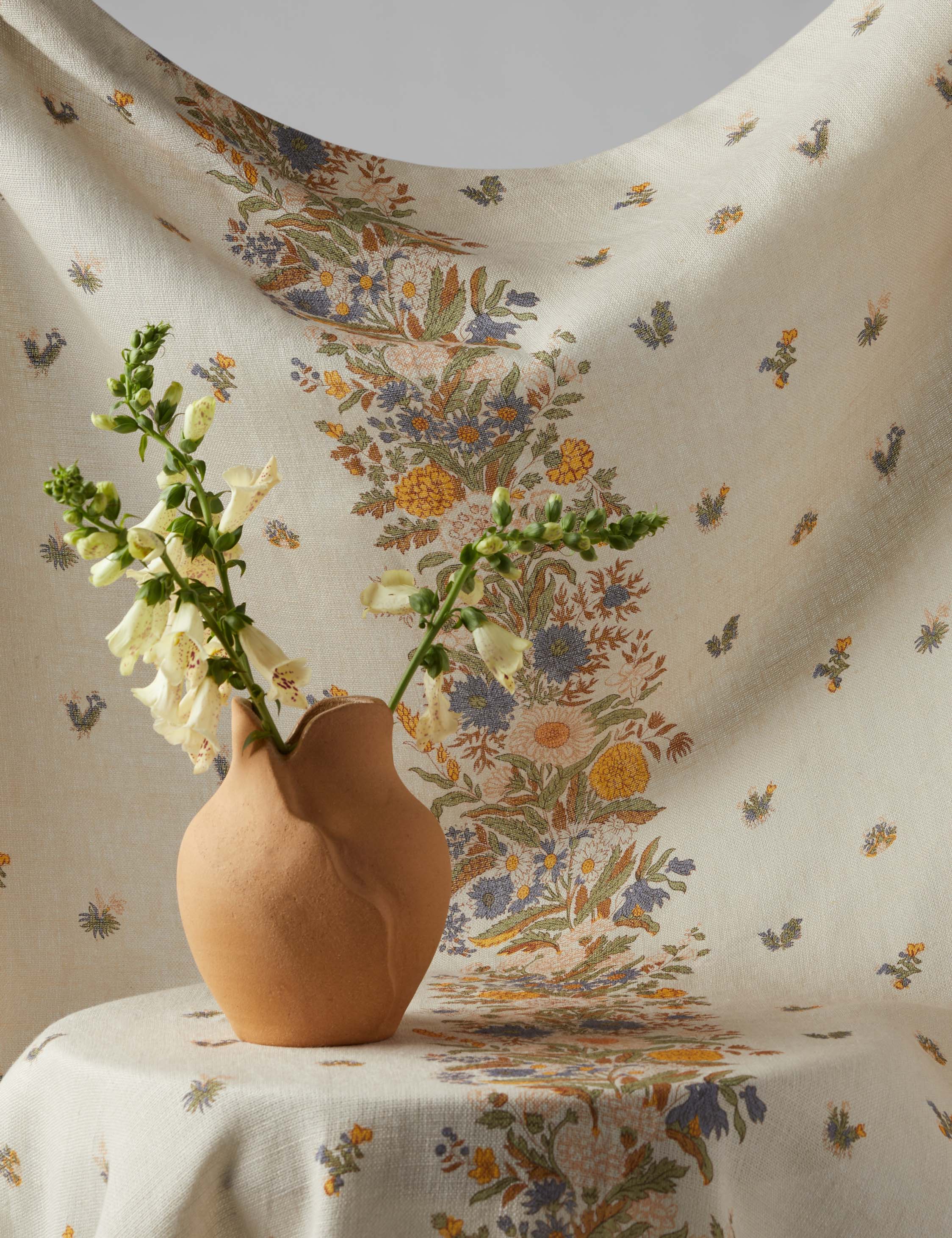 Lulu and Georgia Presidio Linen Fabric by Heidi Caillier