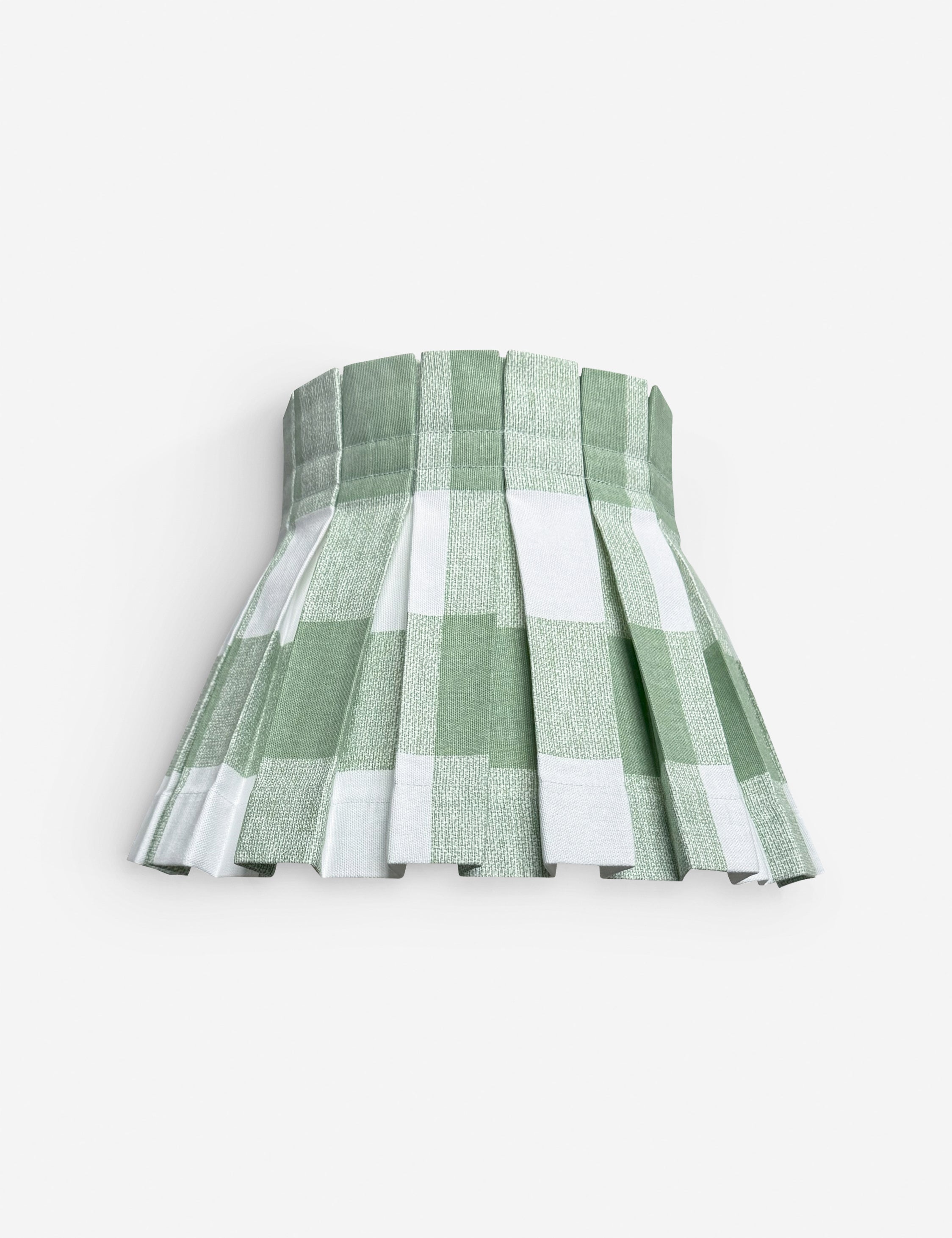 Lulu and Georgia Plaid Classic Box Pleat Lampshade by Cielle Home