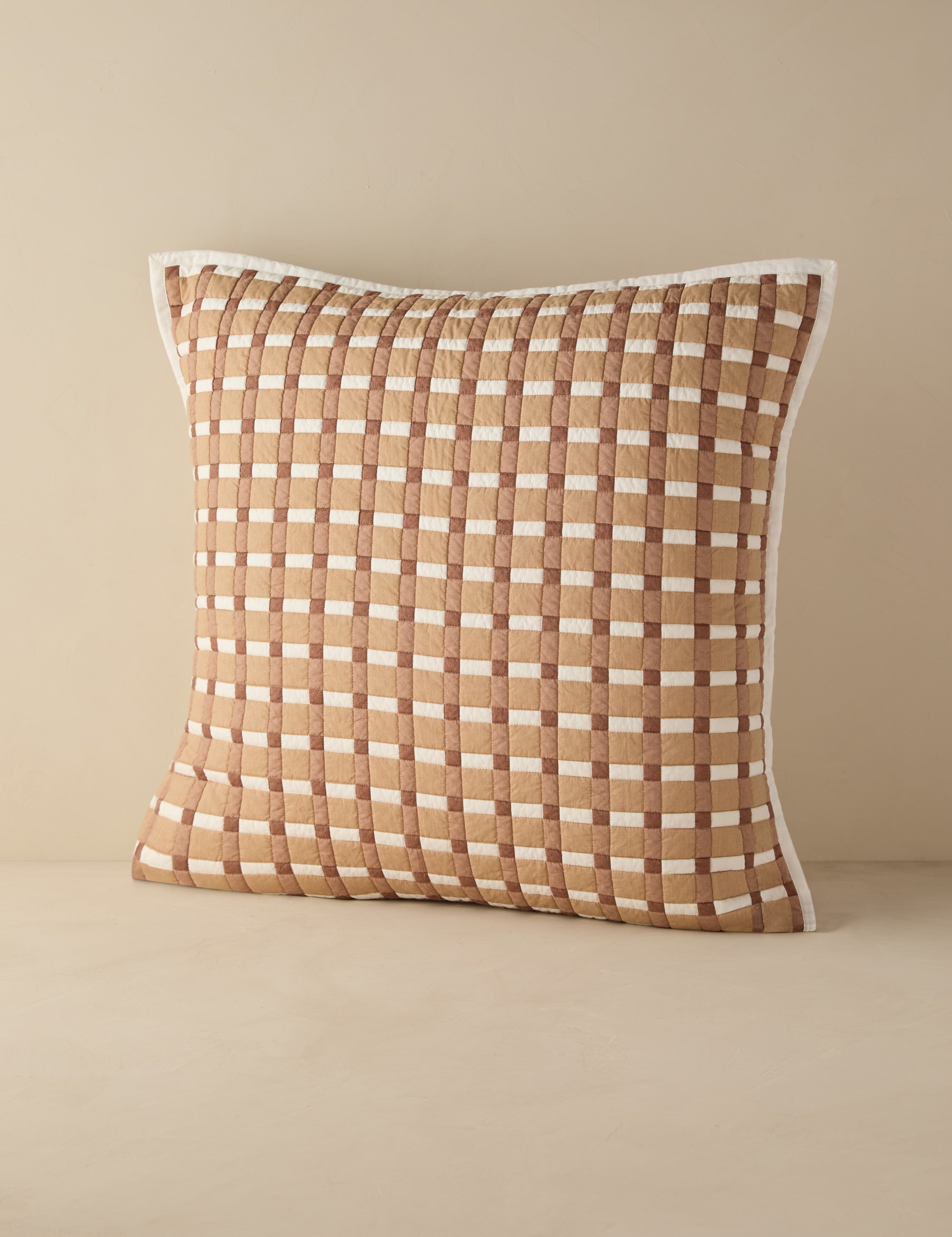 Lulu and Georgia Ogilvy Cotton Quilted Sham – Blush - view 2