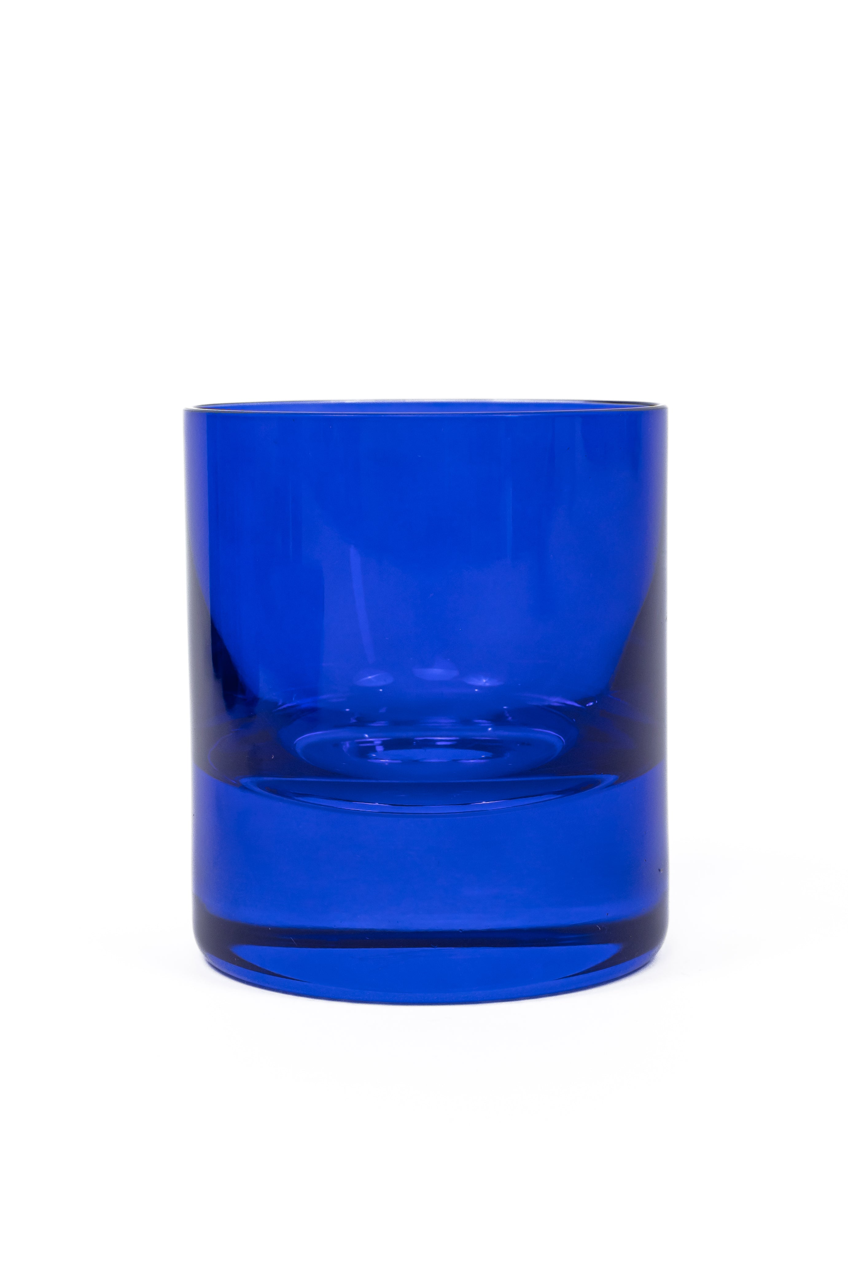 Estelle Colored Glass Estelle Colored Rocks Glass - Set of 6 {Royal Blue} - view 7