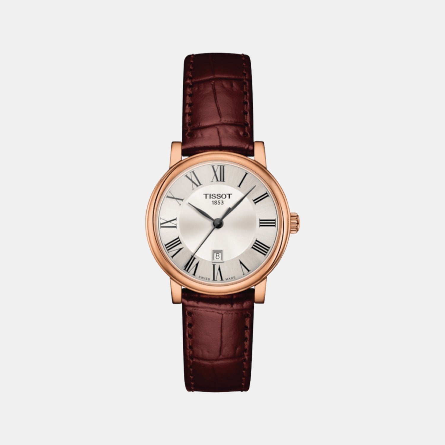 Tissot Carson Women Analog Leather Watch T1222103603300