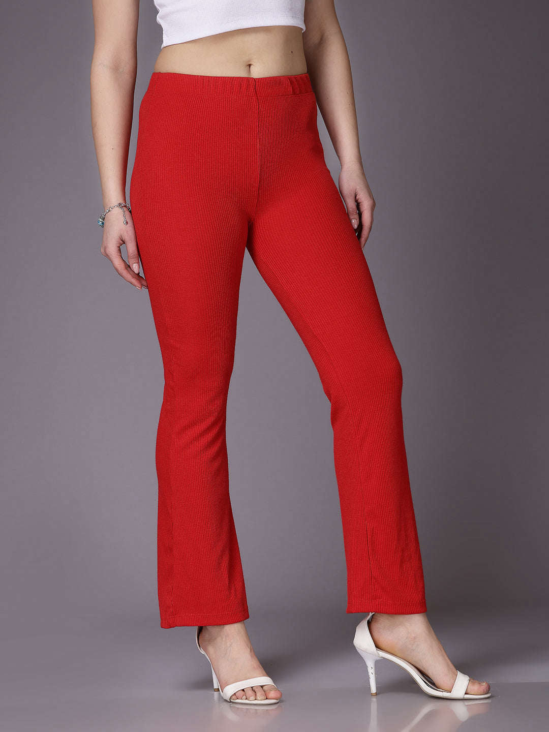 Freehand By The Indian Garage Co Women Solid Trouser - view 6