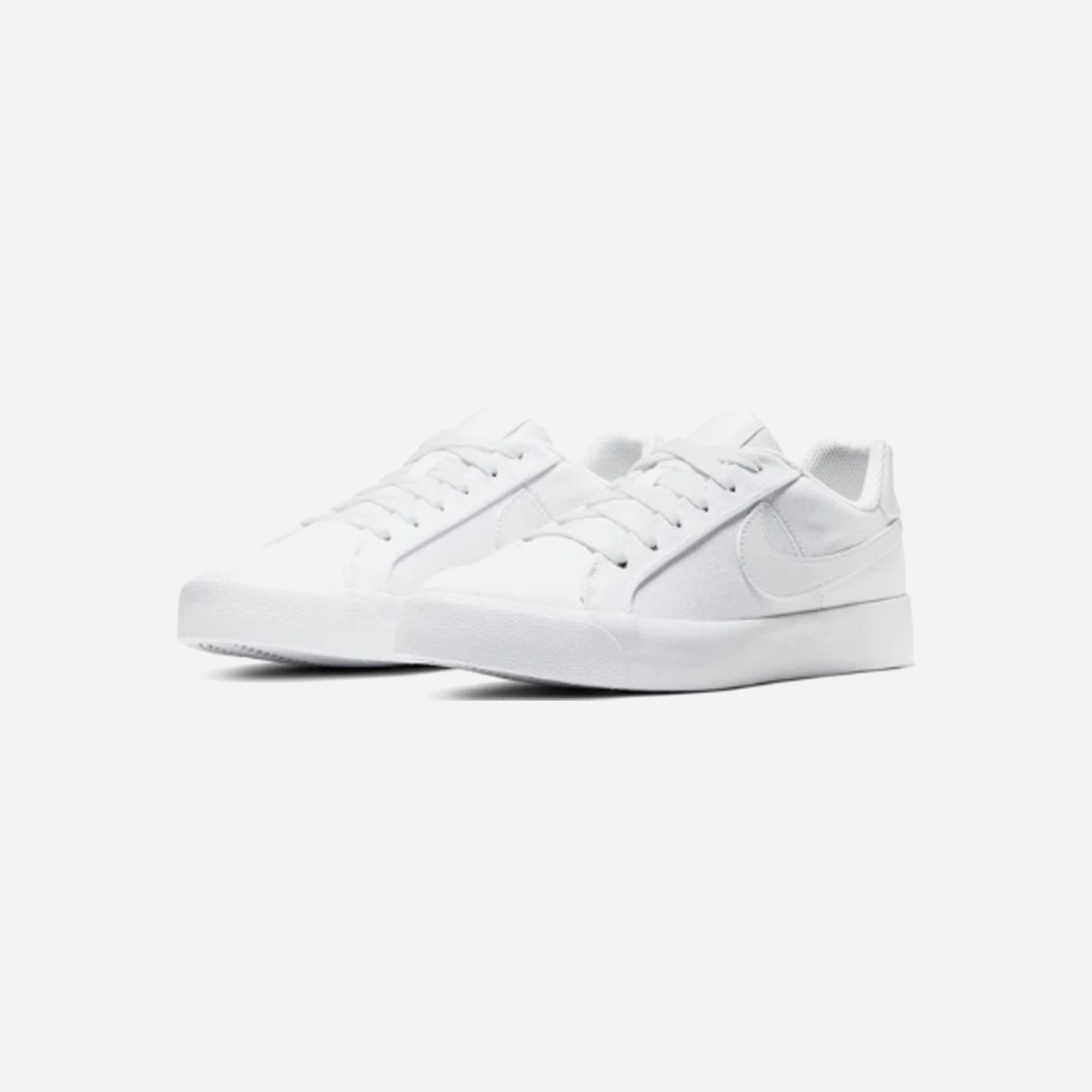 Nike Court Royale AC Canvas Triple White - view 2