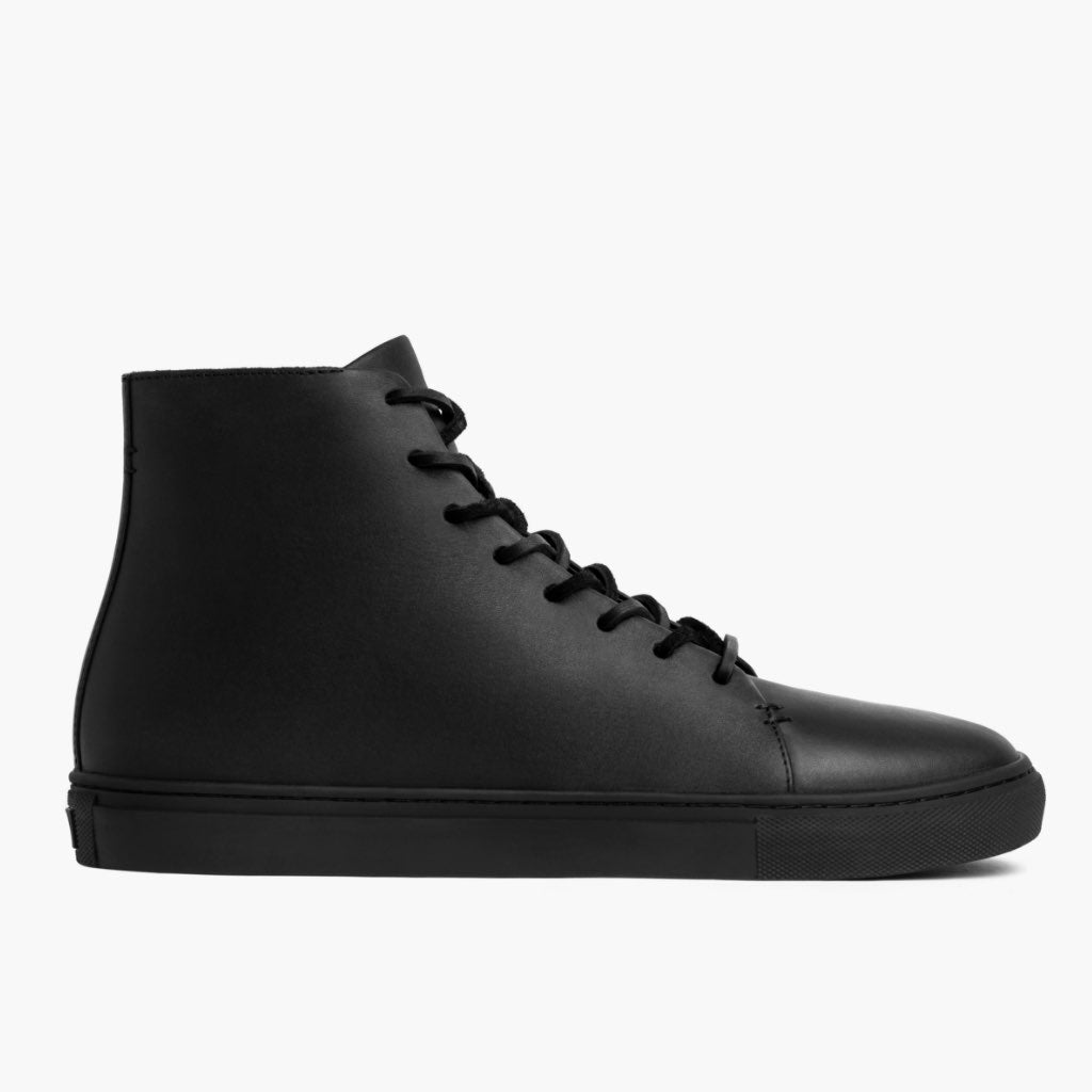 Thursday Boots - Seconds - Men's Sneakers [S] Premier High Top | Black Vachetta - view 2