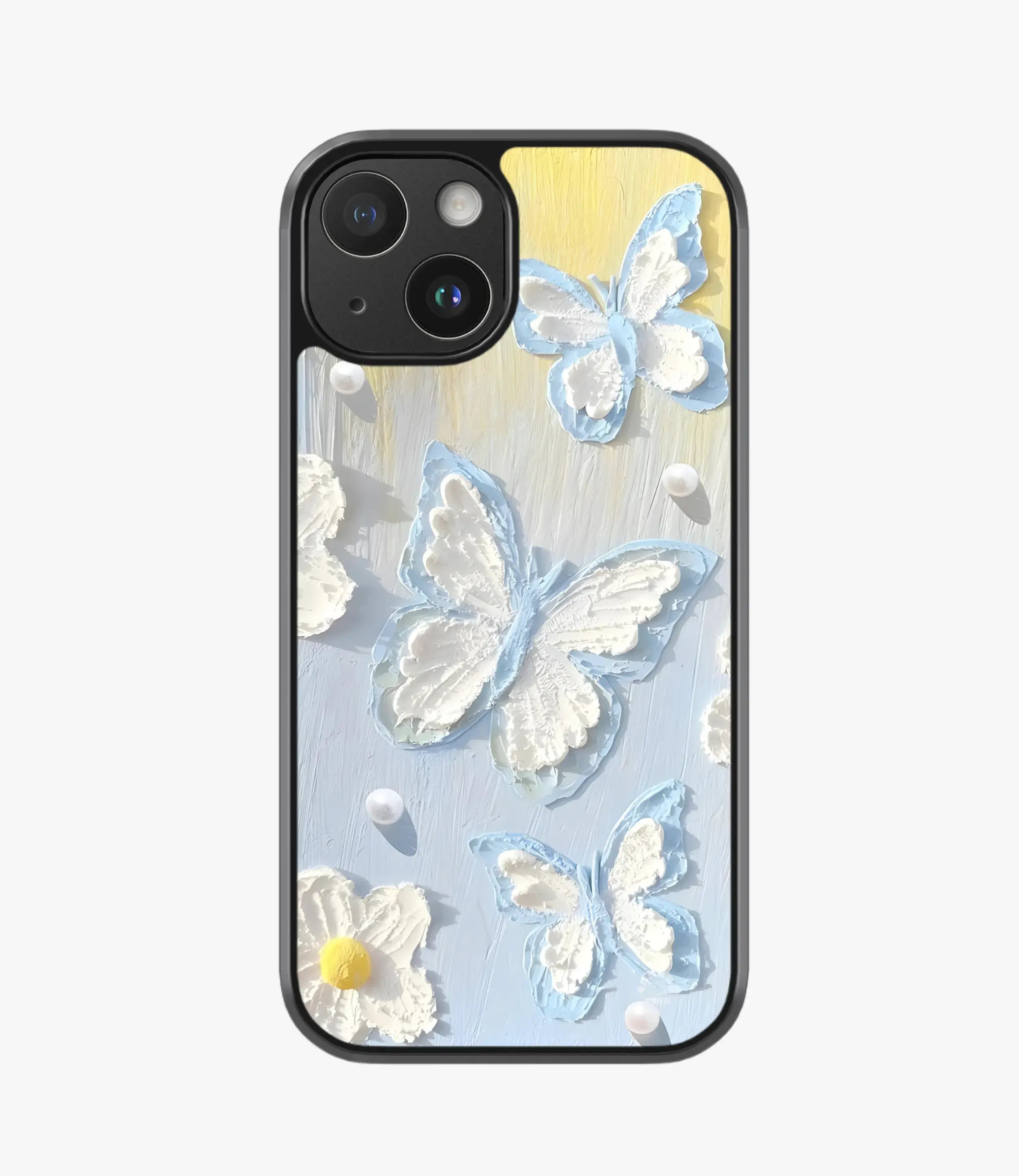The Case Company Daisy Butterfly Hybrid Matte Case