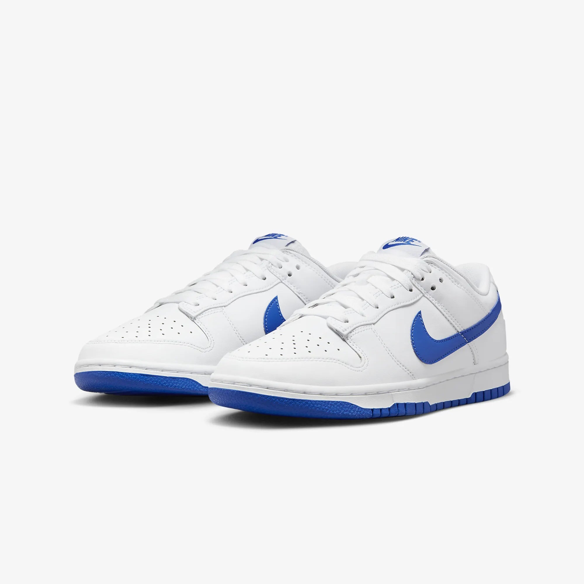 Nike | DUNK LOW RETRO { WHITE/HYPER ROYAL