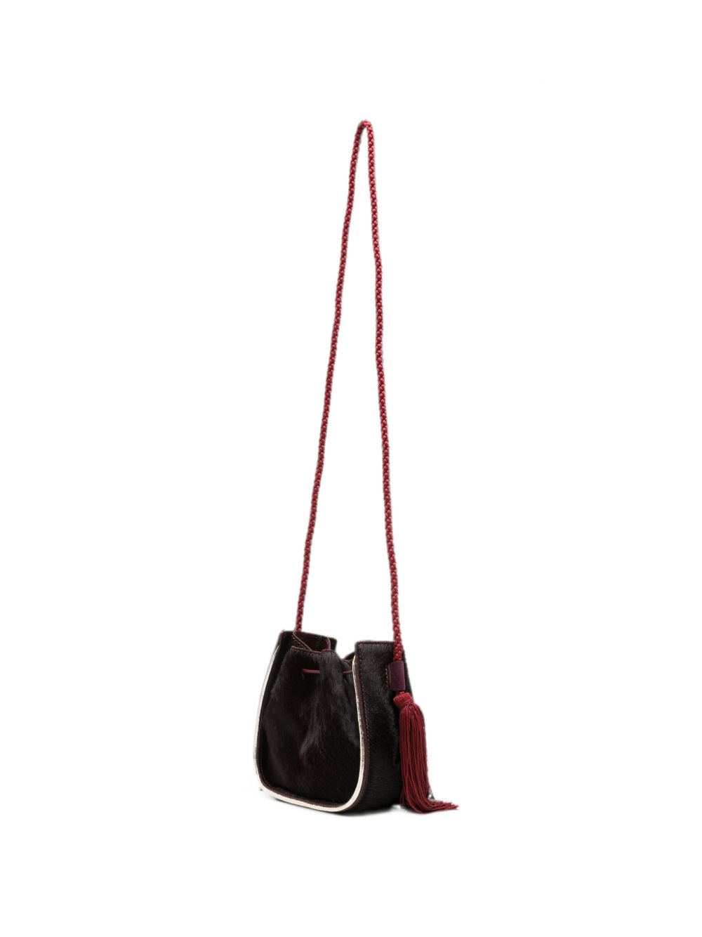 Forte Forte Calf Hair Drawstring Bag – 100% Leather - view 2