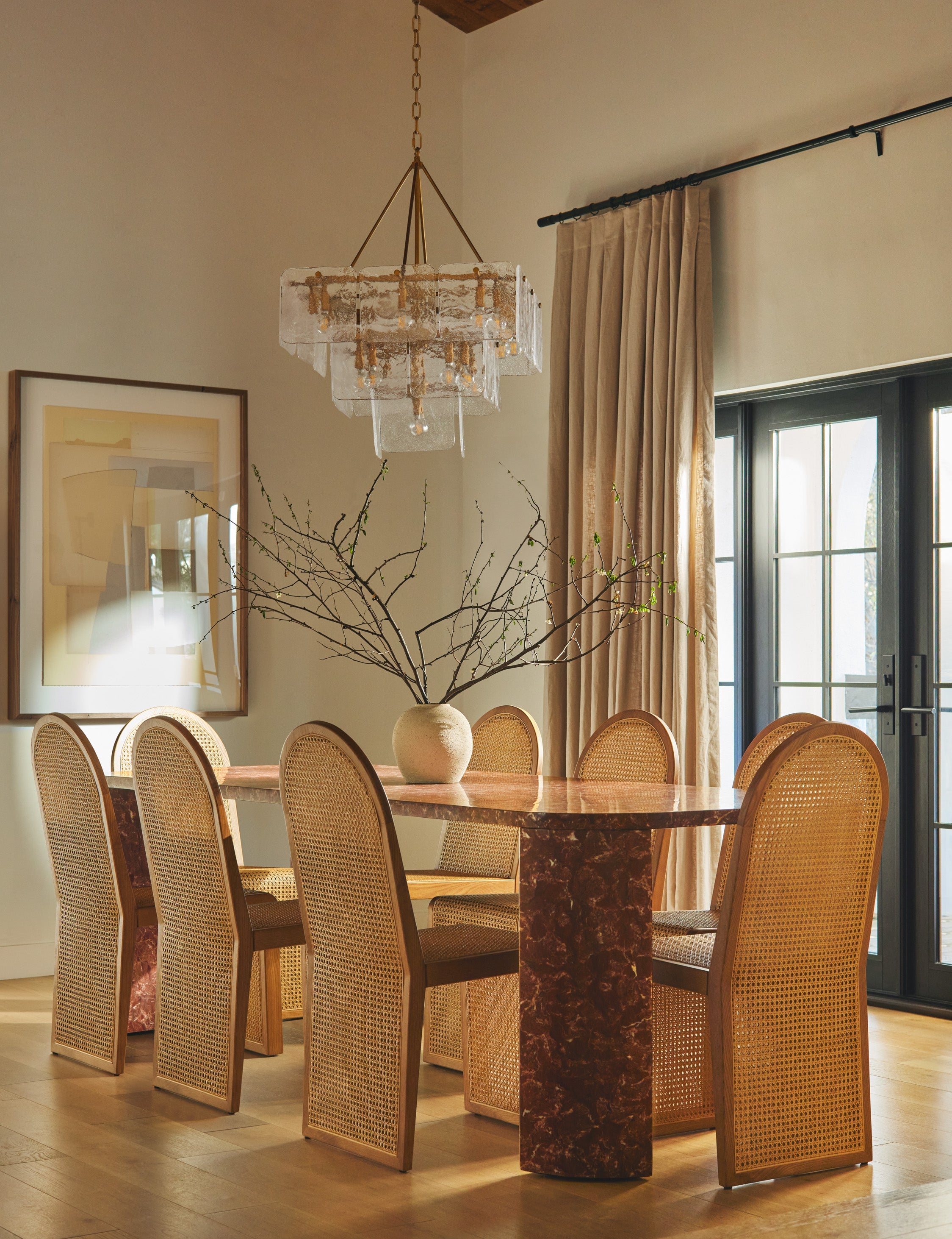 Lulu and Georgia Renan Chandelier – Brass - view 2