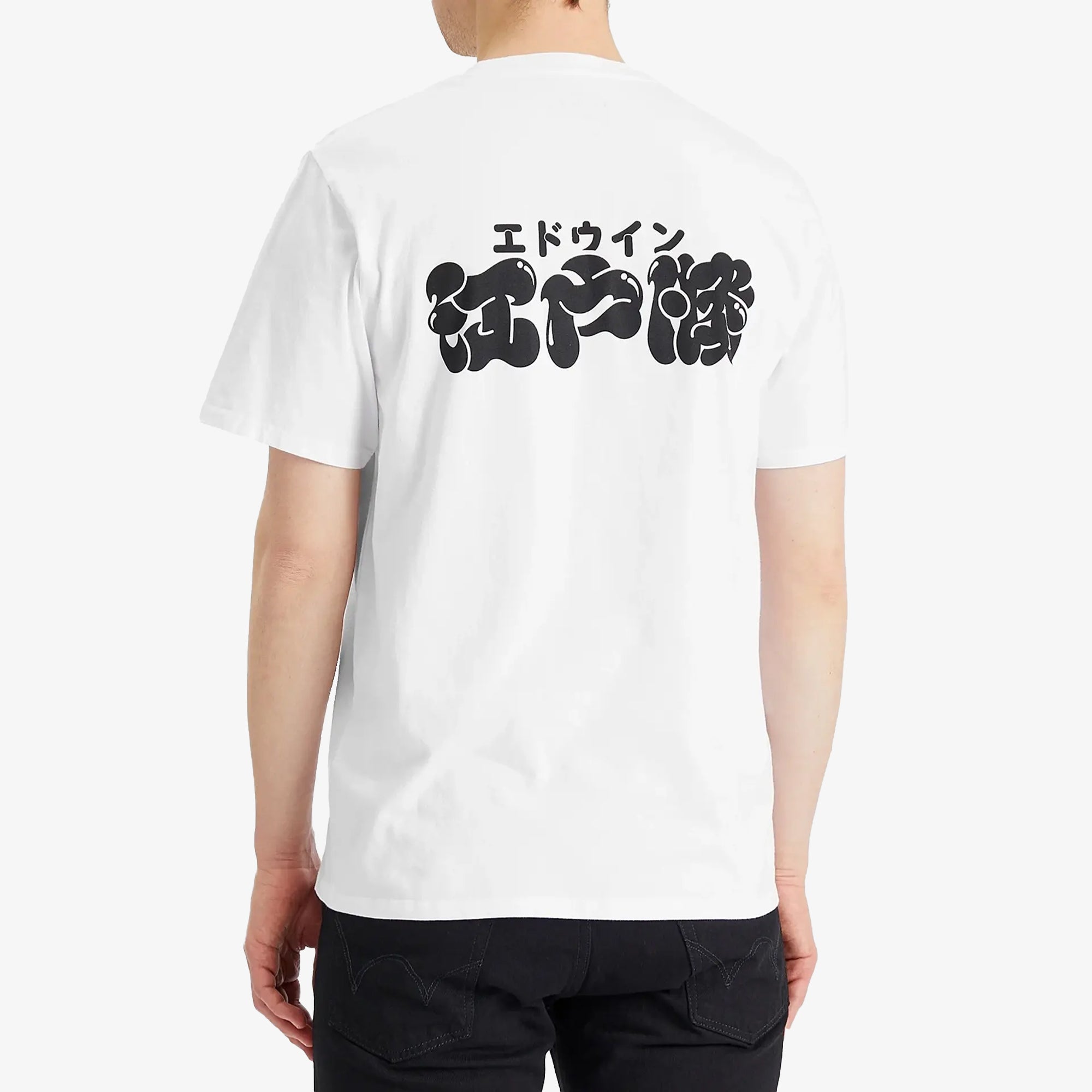 Edwin | Edo Win T-shirt { White - view 2