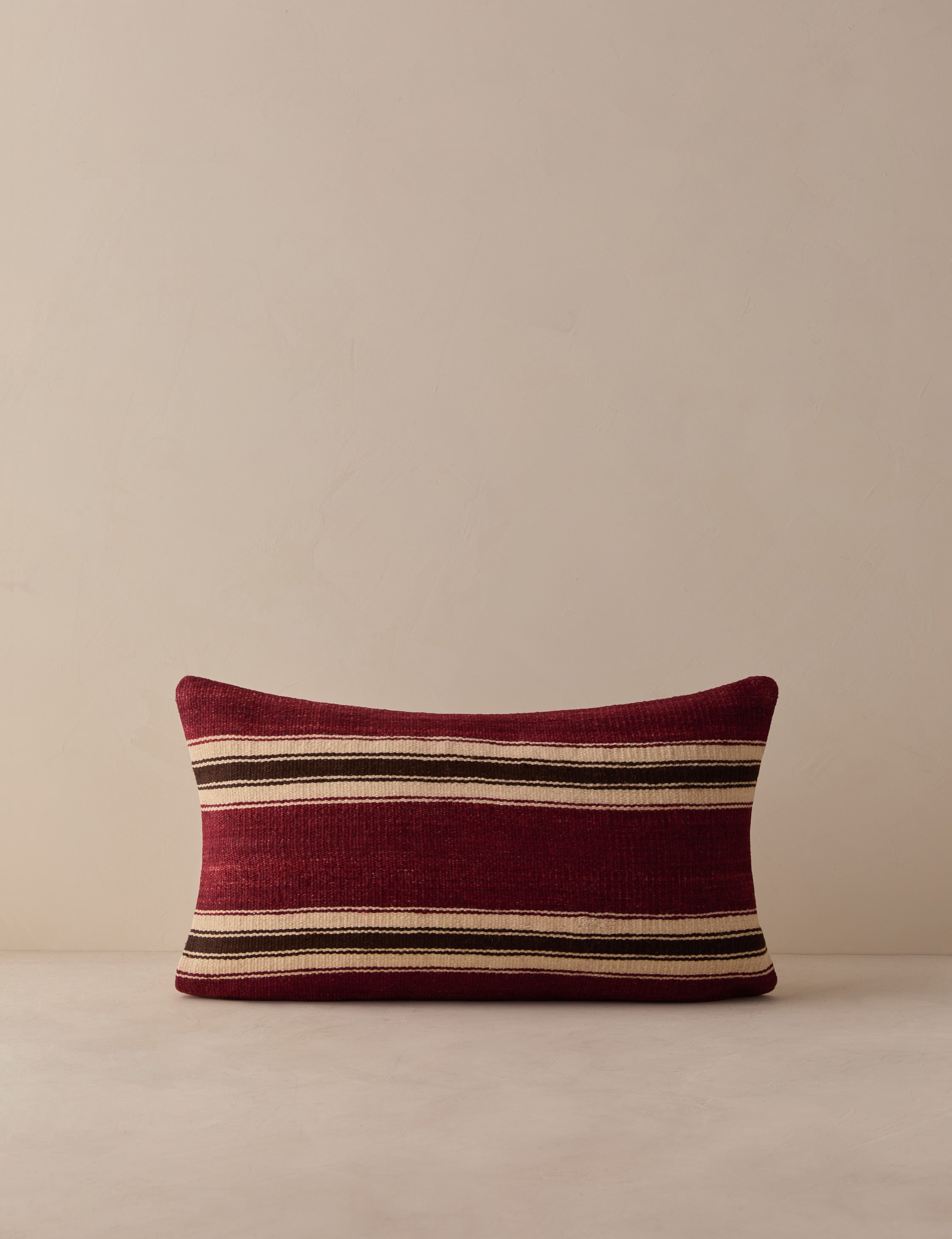 Lulu and Georgia Vintage Lumbar Pillow No. 351, 12" x 20"