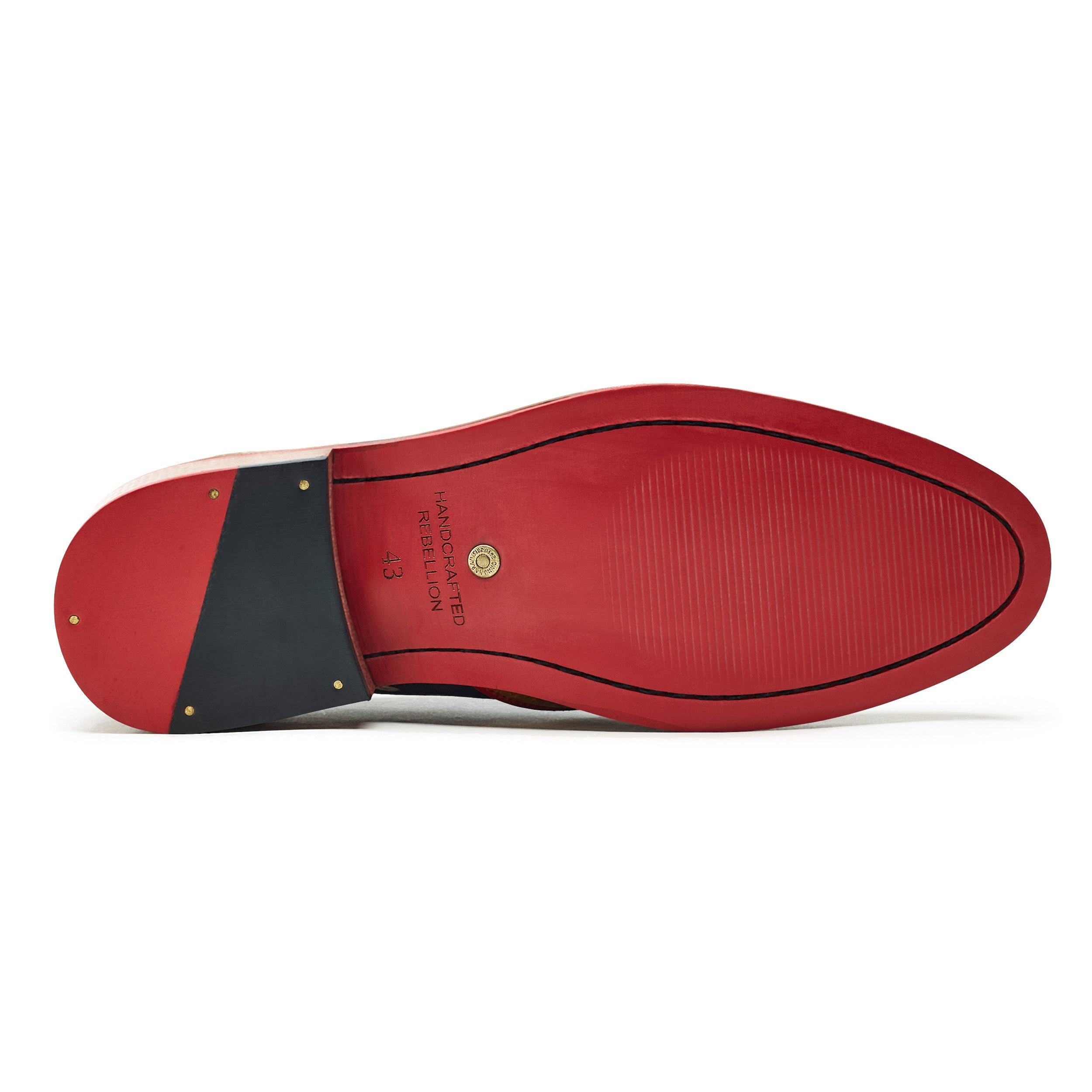 Banjaaran India Patola Loafers Men - Crimson - view 4