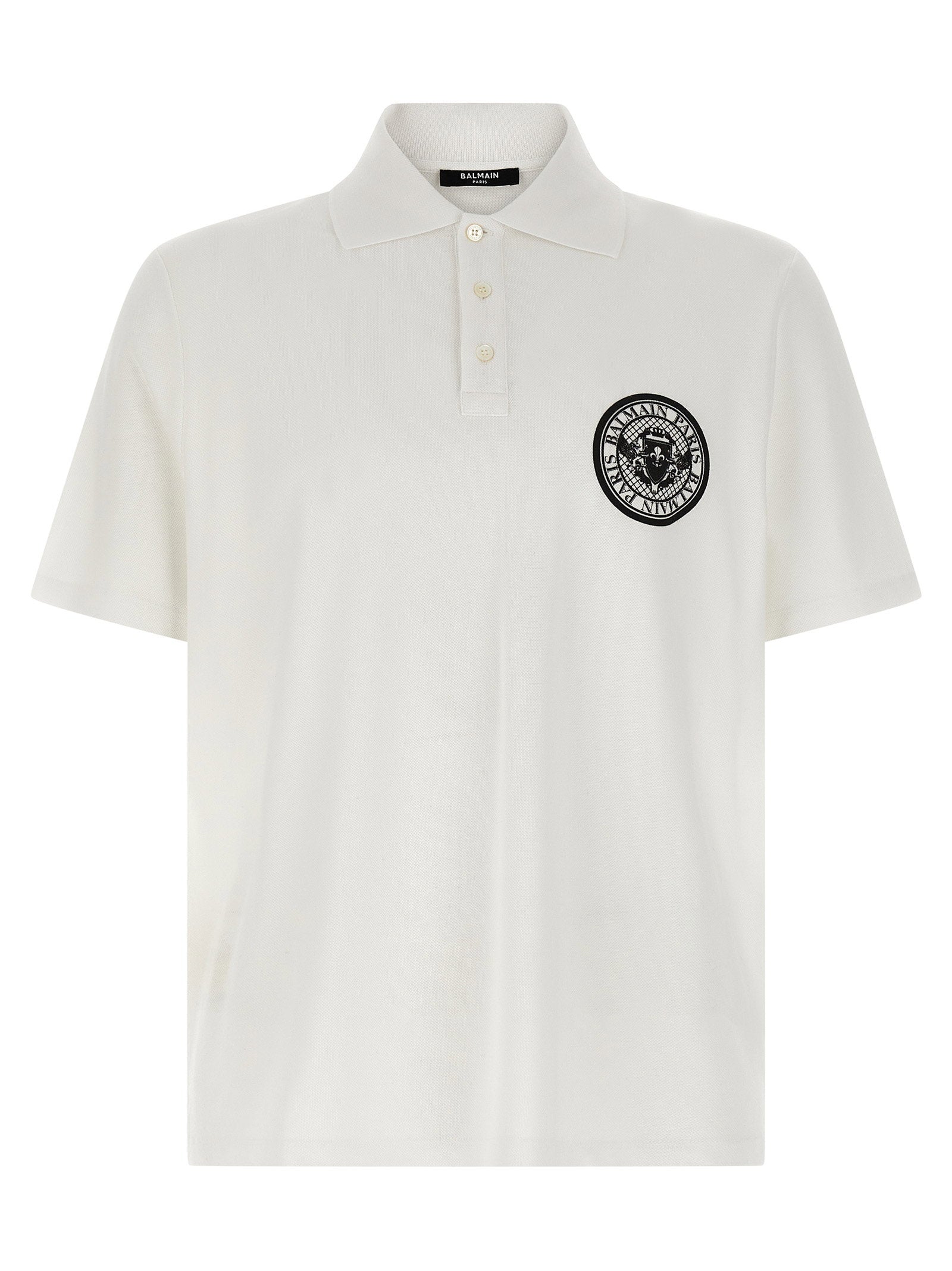 Balmain Coin Polo Shirt – 100% cotton