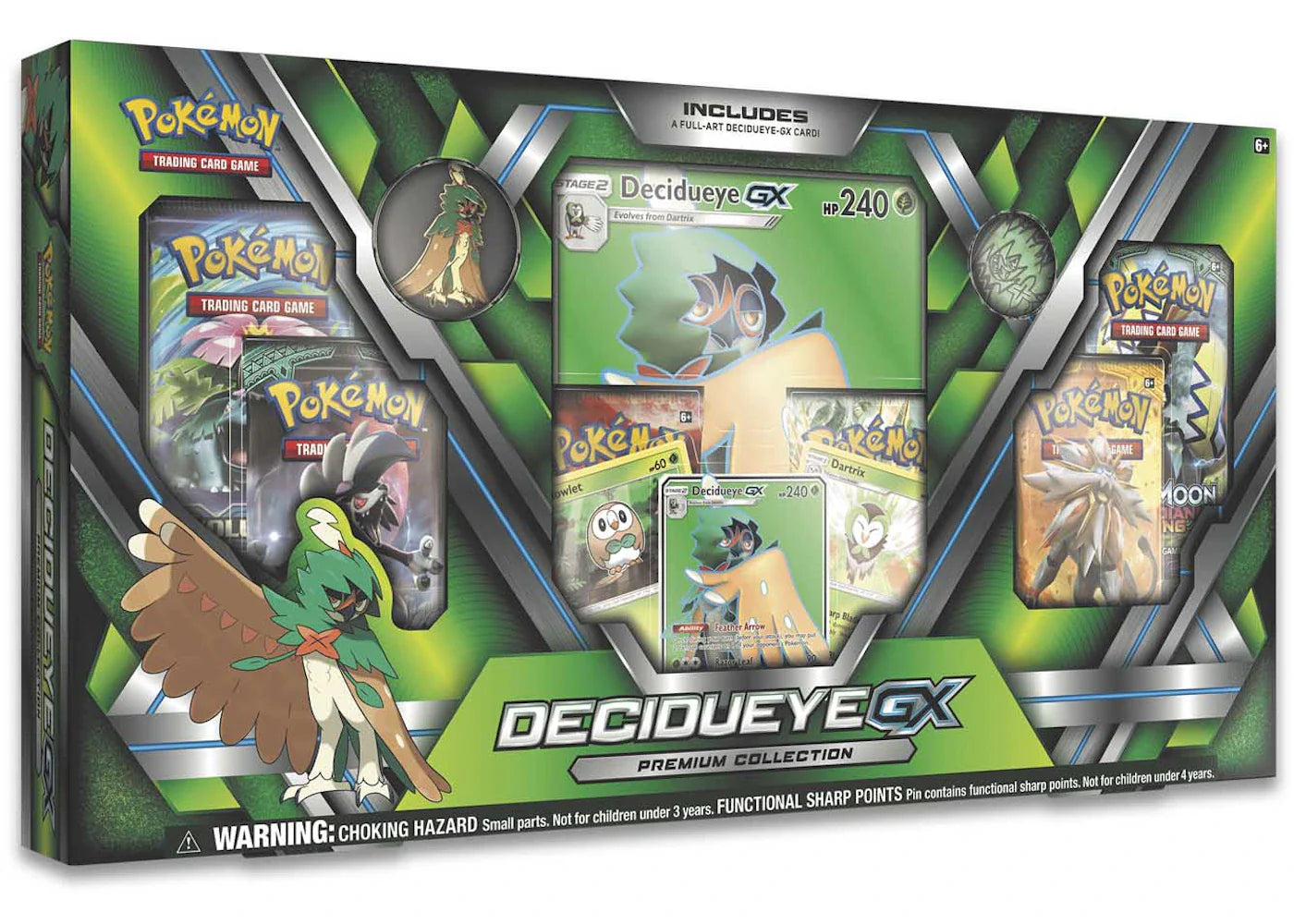 Pokémon 2017 Pokemon TCG Decidueye GX Premium Collection