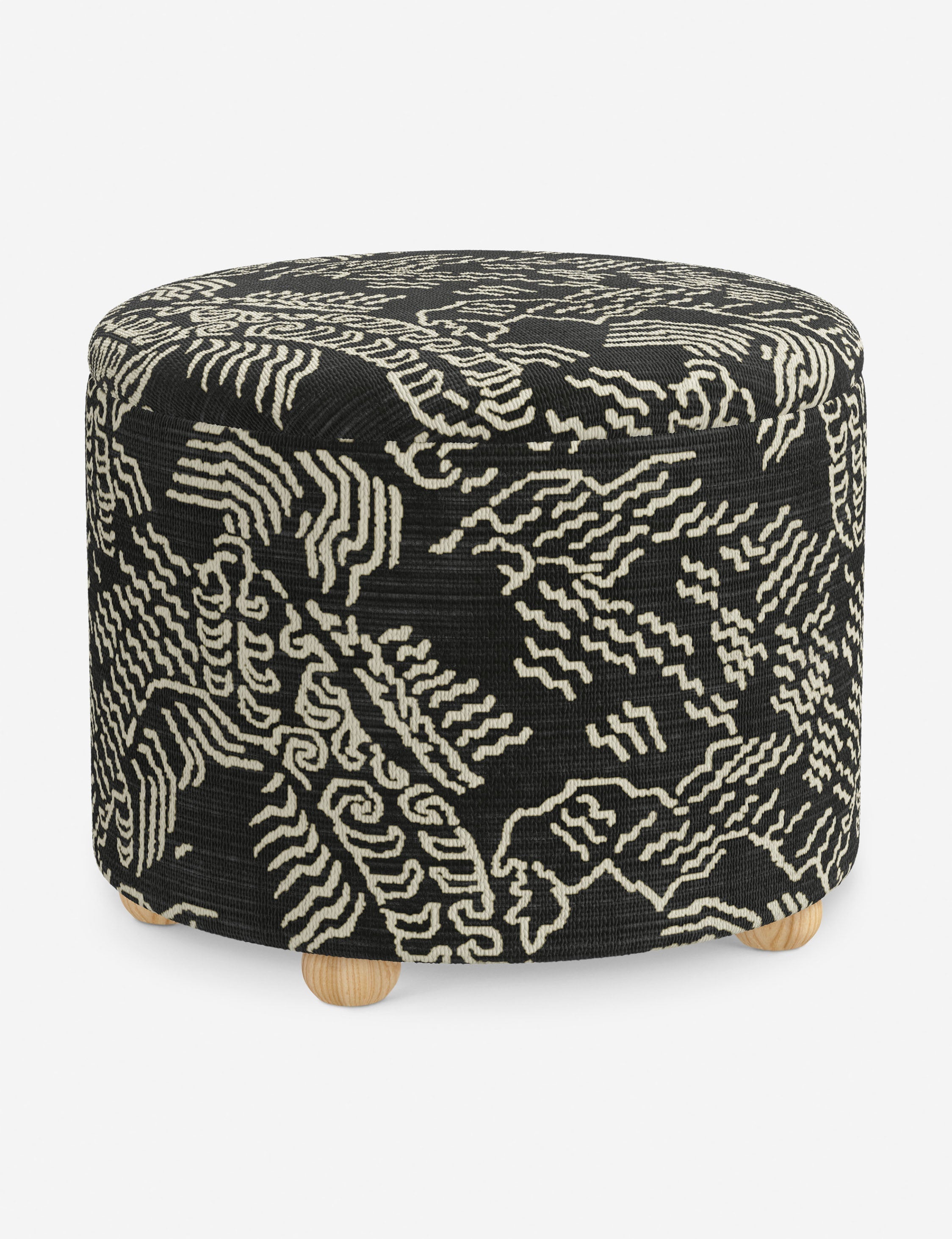 Lulu and Georgia Kamila Storage Ottoman - view 215
