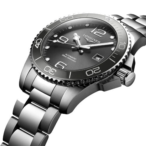 Longines Hydroconquest Sunray Grey Dial Men 43mm - view 2