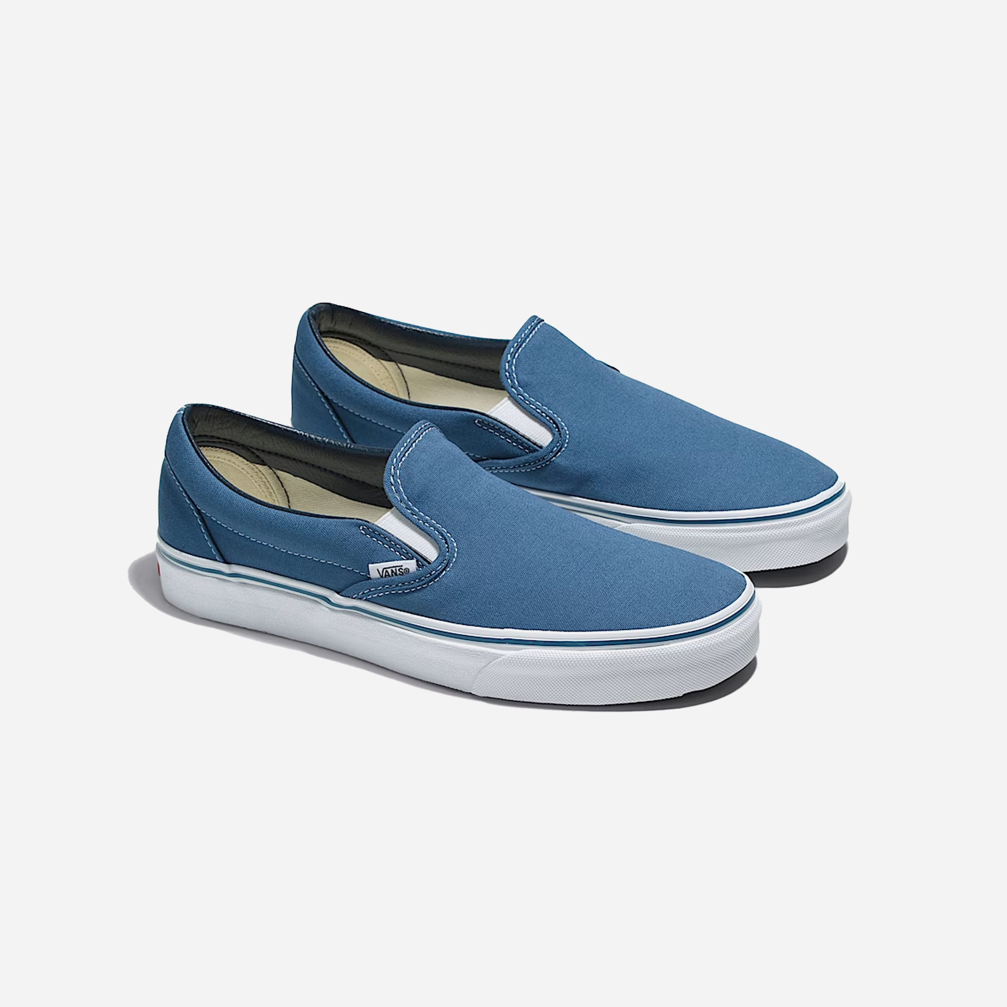 Vans Classic Slip-On Shoe Navy Blue / White - view 2