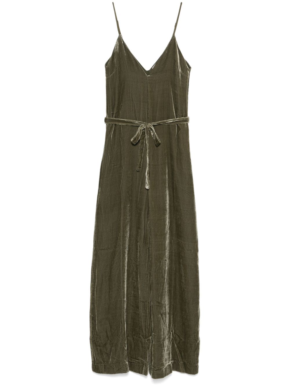 Gold Hawk Velvet jumpsuit – Rayon 80% Silk 20%