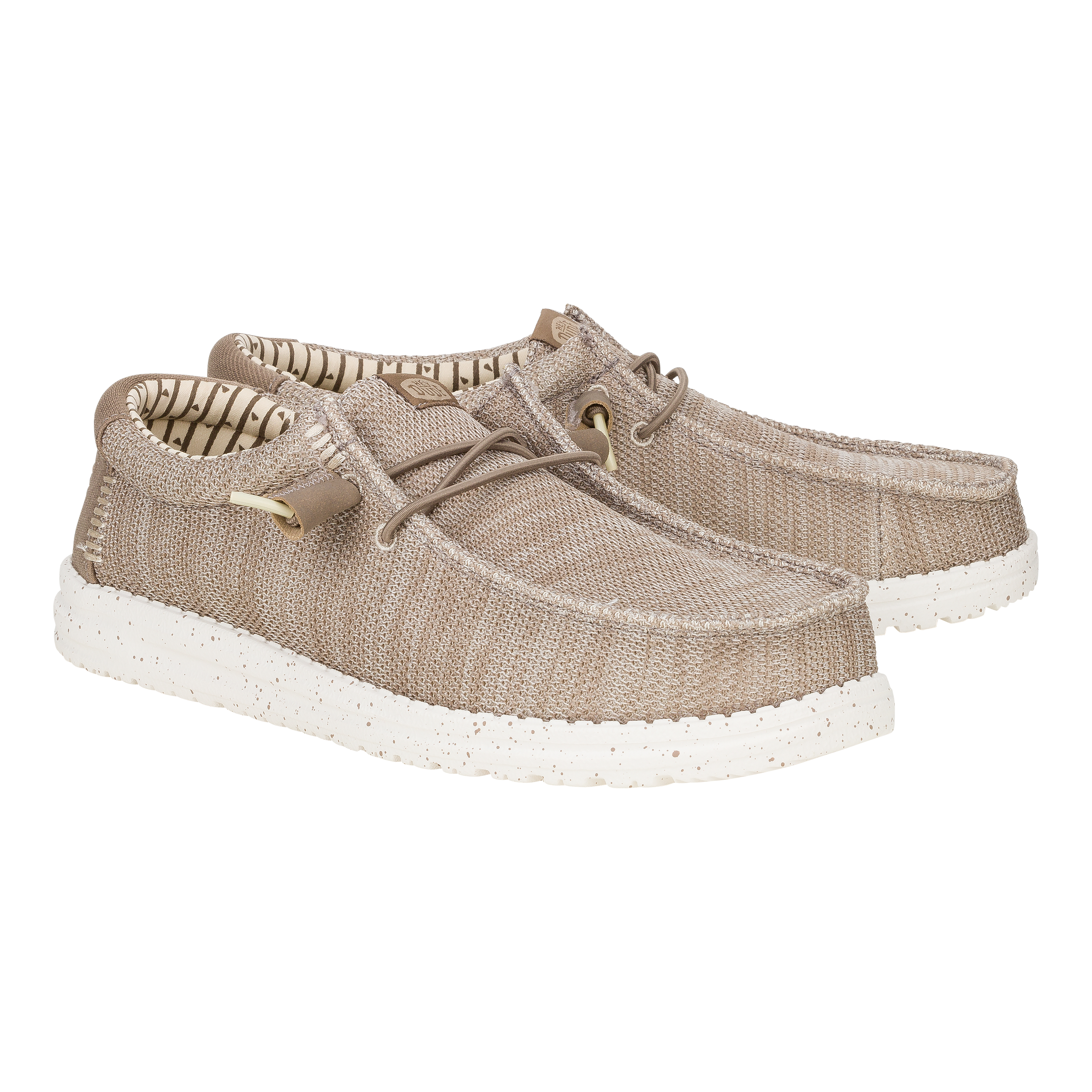 HEYDUDE shoes Wally Stretch Sox - Tan – Men's - view 2