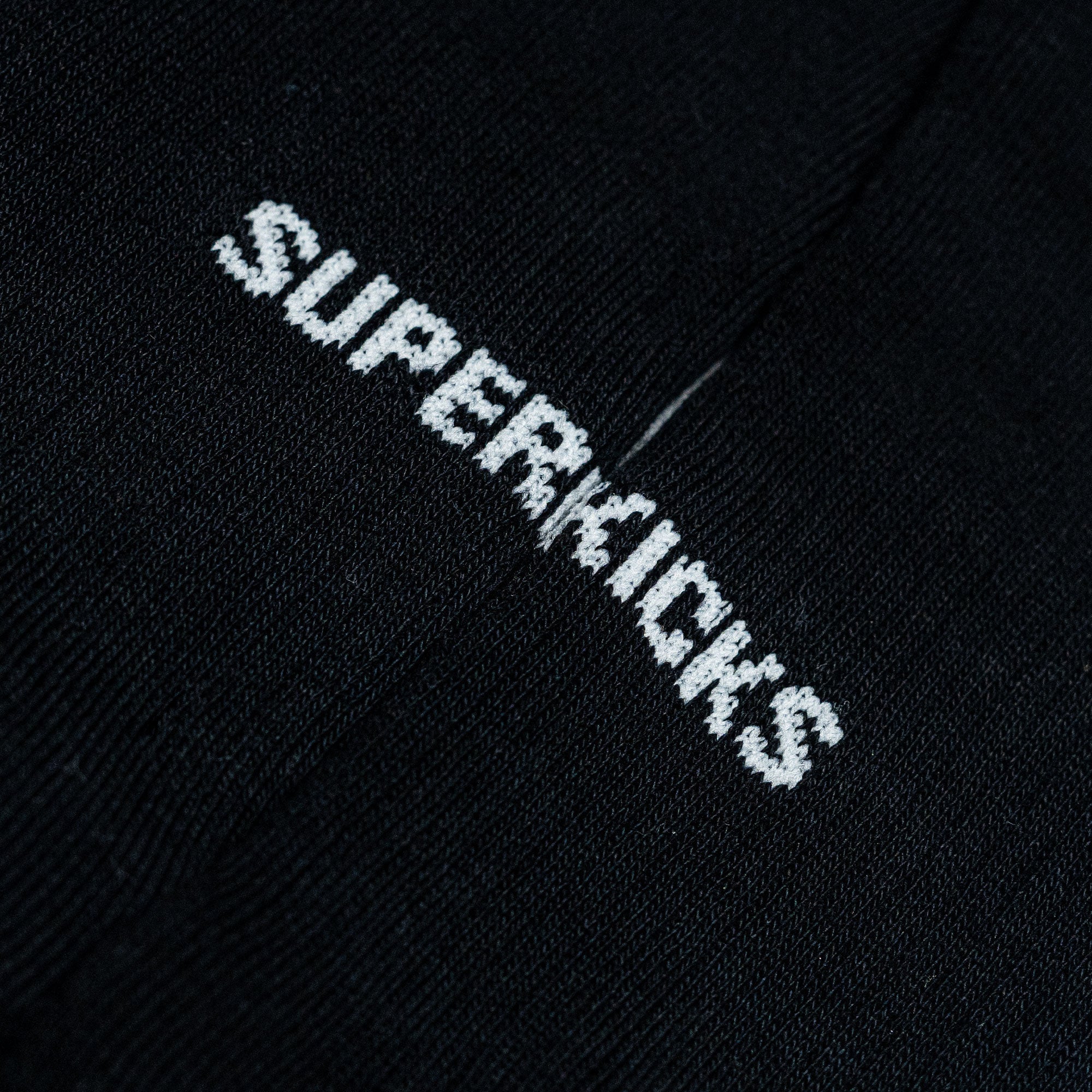 Superkicks | CREW SOCKS { BLACK/BLACK/BLACK - view 6
