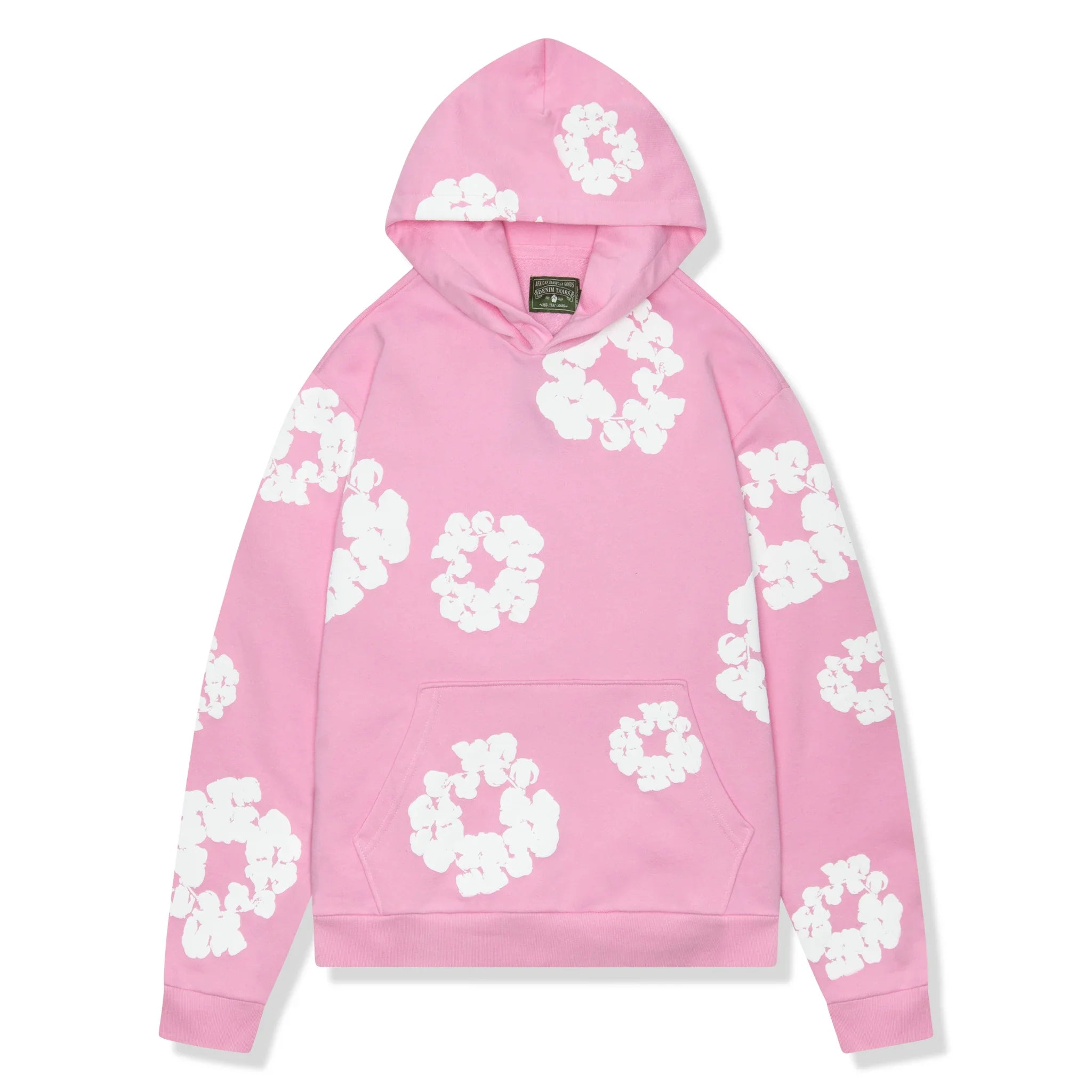 Denim Tears The Cotton Wreath Pink Hoodie