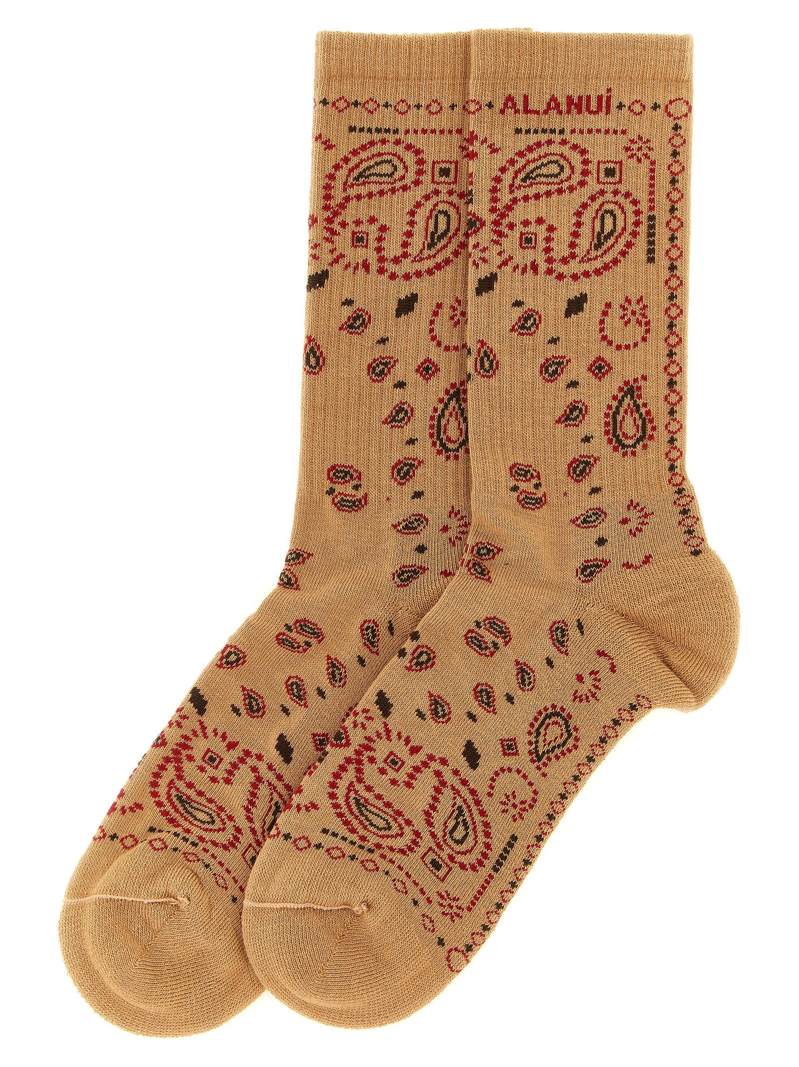 Alanui Bandana Socks - view 2