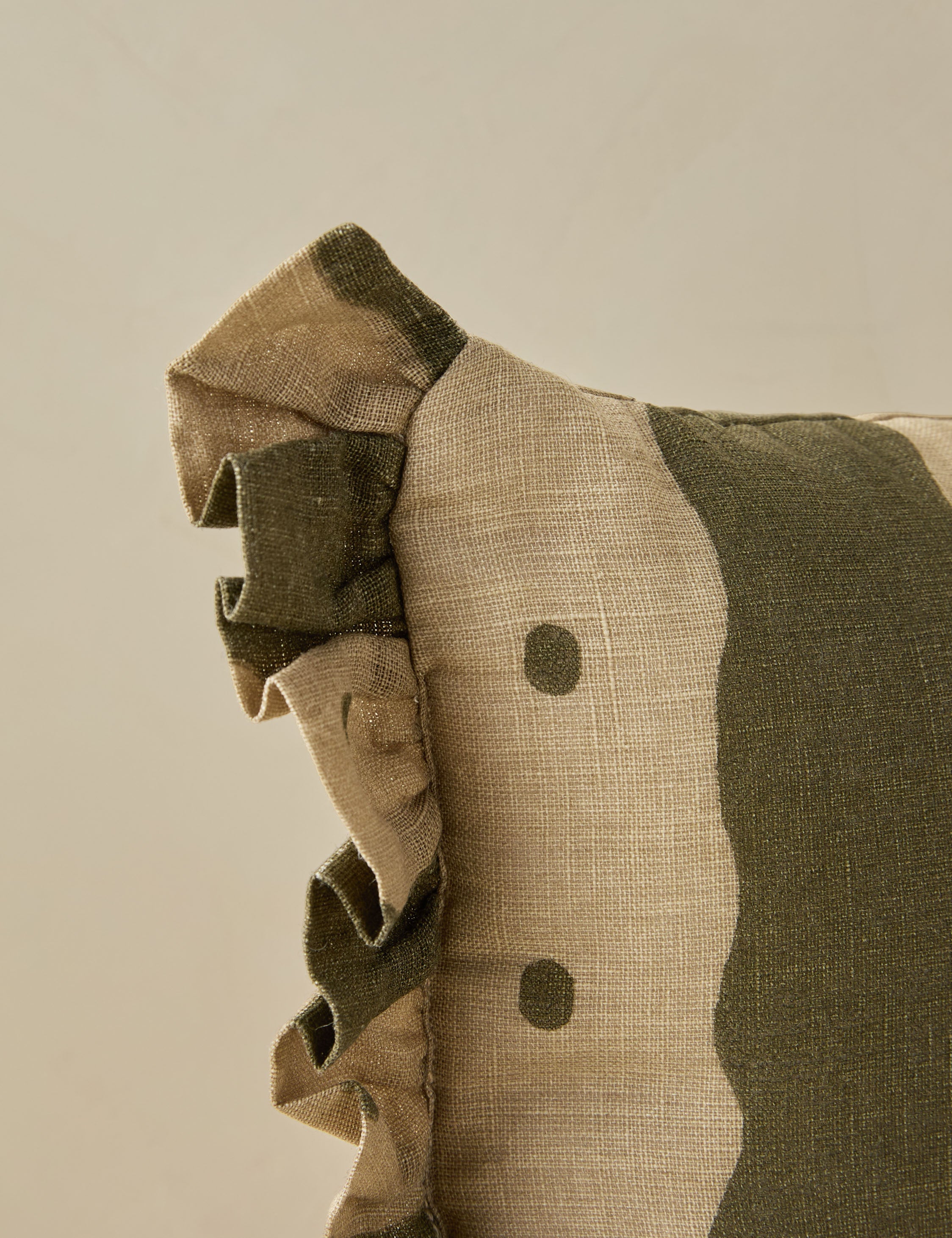 Lulu and Georgia Dotti Linen Pillow by Sarah Sherman Samuel - view 9