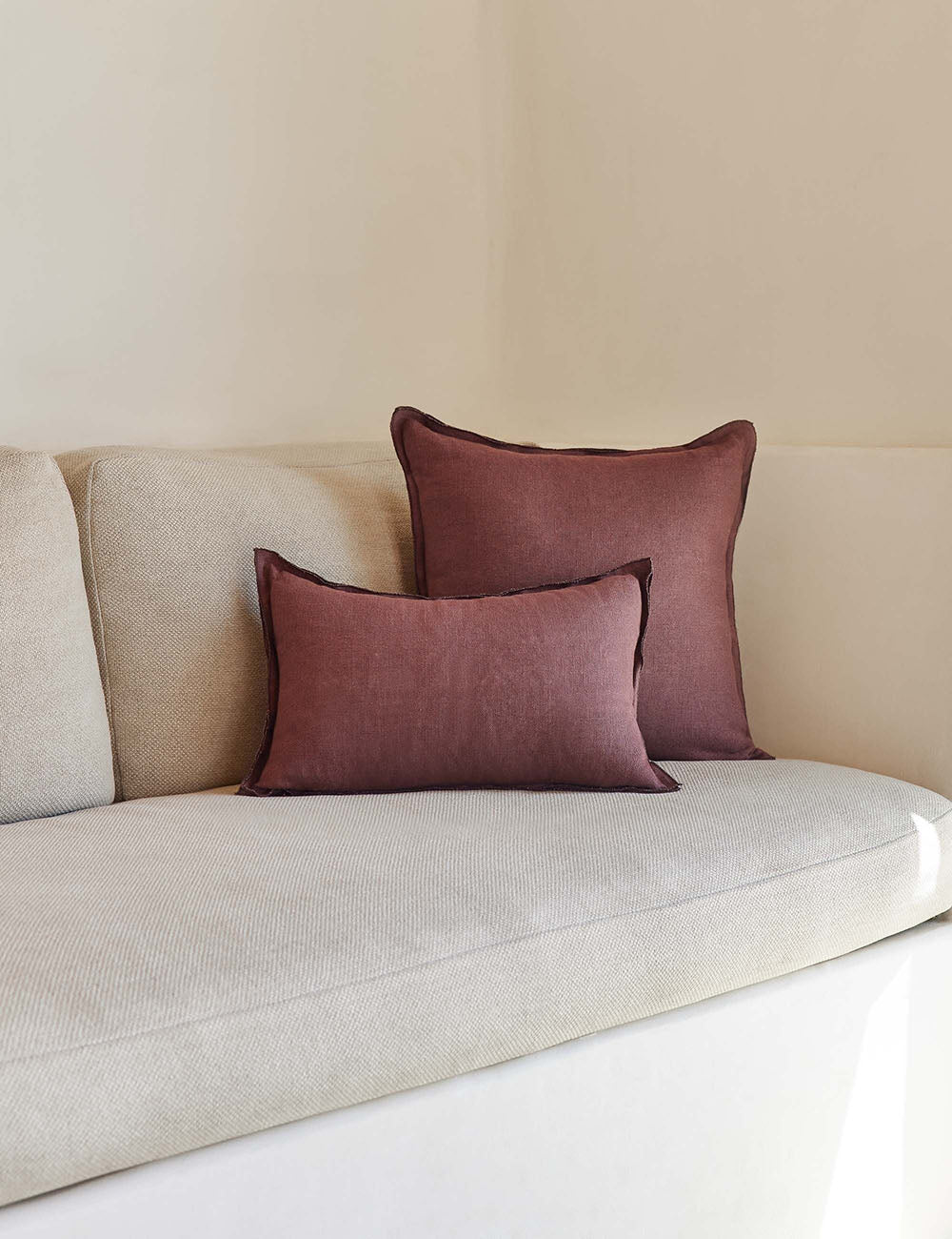 Lulu and Georgia Arlo Linen Pillow - view 56