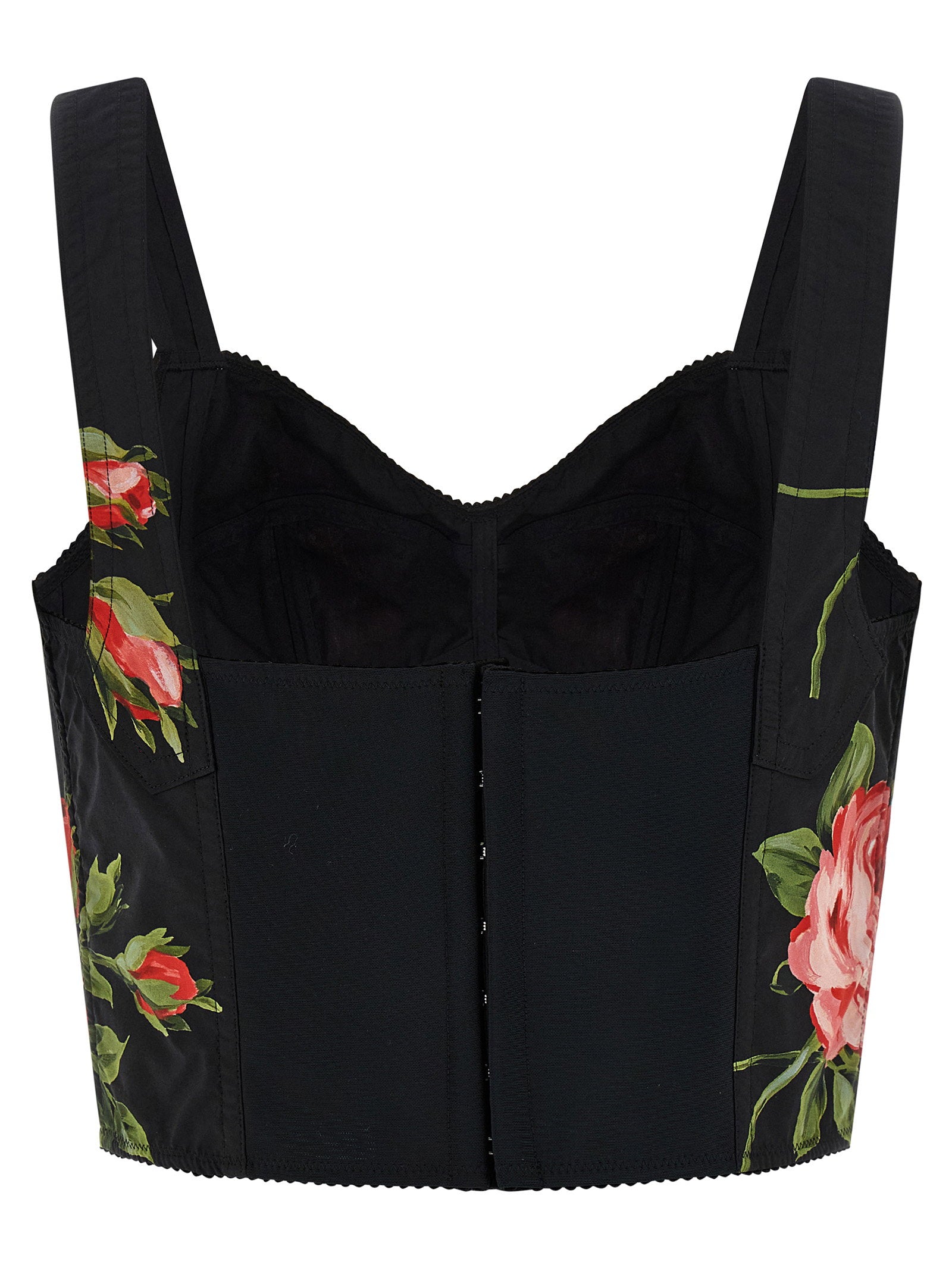 Dolce & Gabbana Bouquet Rose Bustier Top - view 2