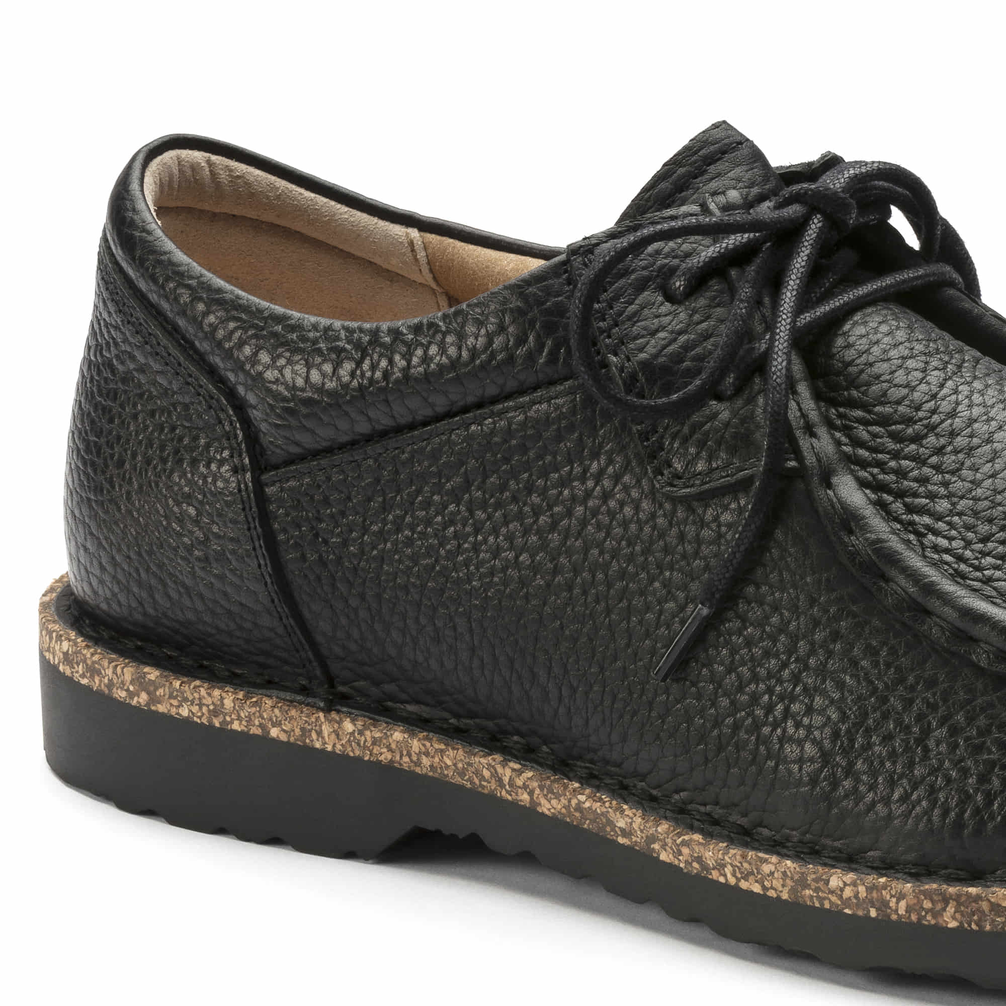 Birkenstock Pasadena Men Natural Leather – Black Black - view 5