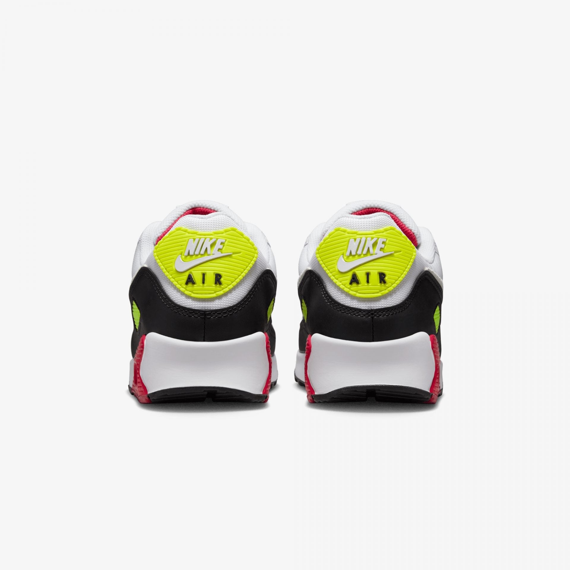 Nike | AIR MAX 90 { WHITE/BLACK-VOLT-RUSH PINK - view 2