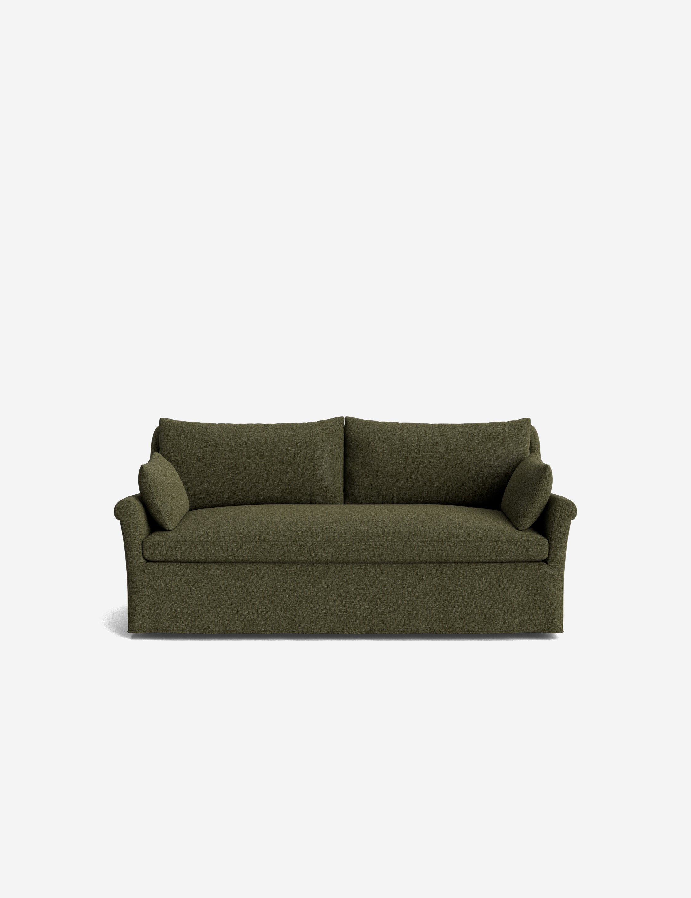 Lulu and Georgia Portola Rolled Arm Slipcover Sofa - view 103