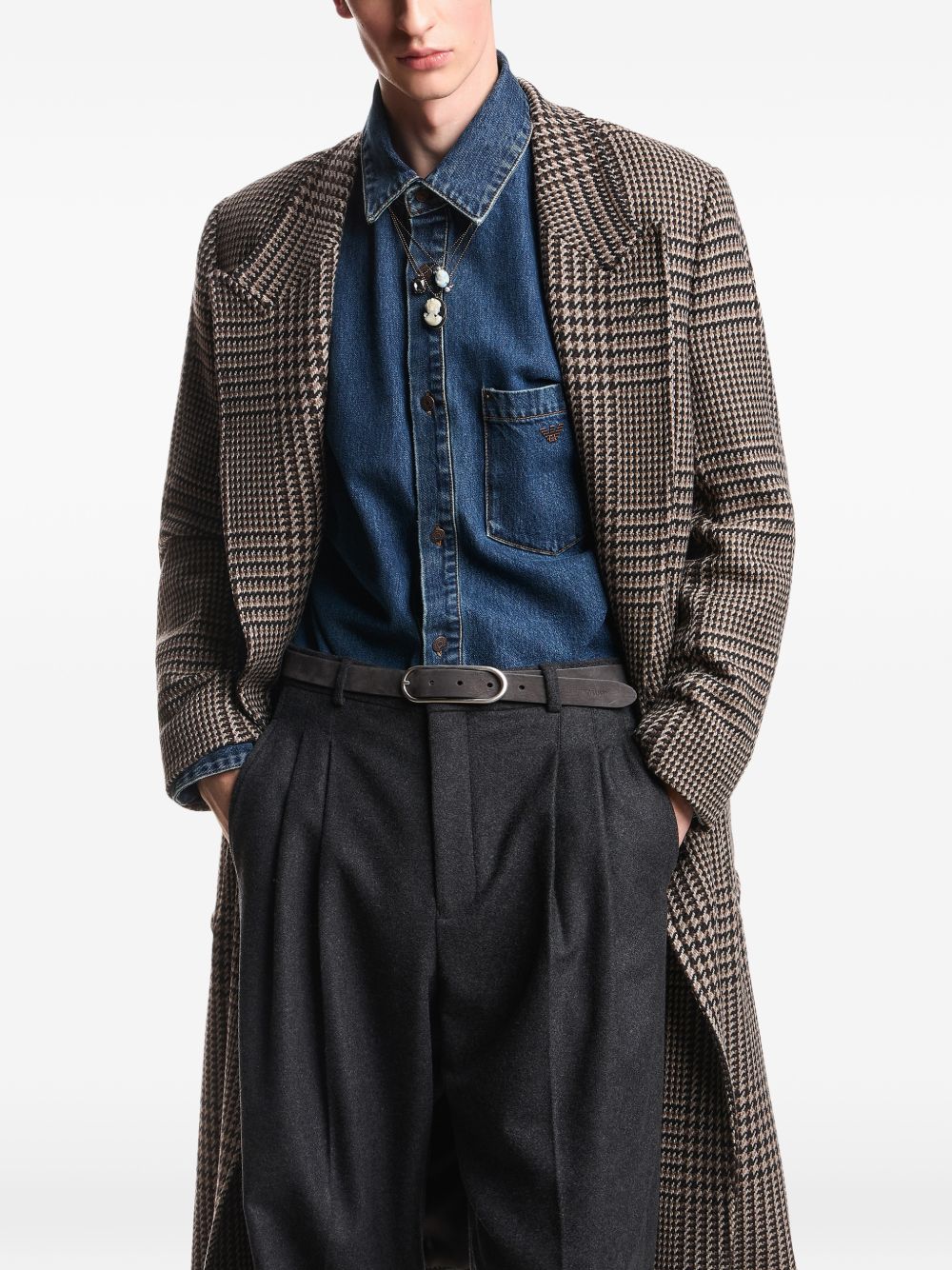 Emporio Armani Coats GREY - view 2