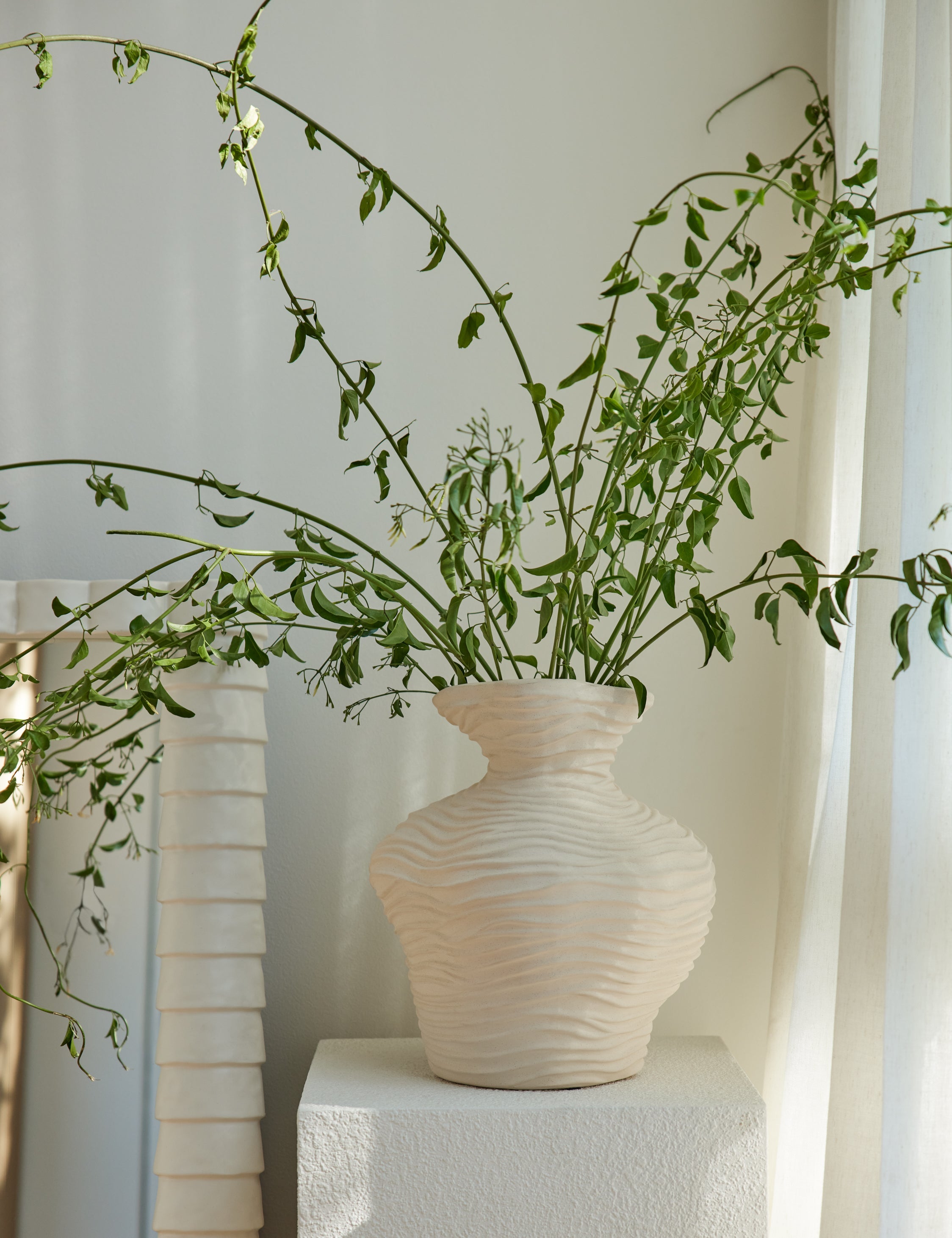 Lulu and Georgia Wrinkle Vase by Sarah Sherman Samuel - view 6