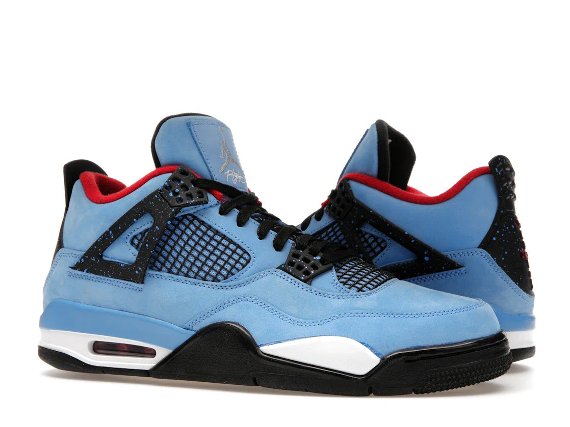 Nike Air Jordan 4 'Cactus Jack' – Blue - view 2