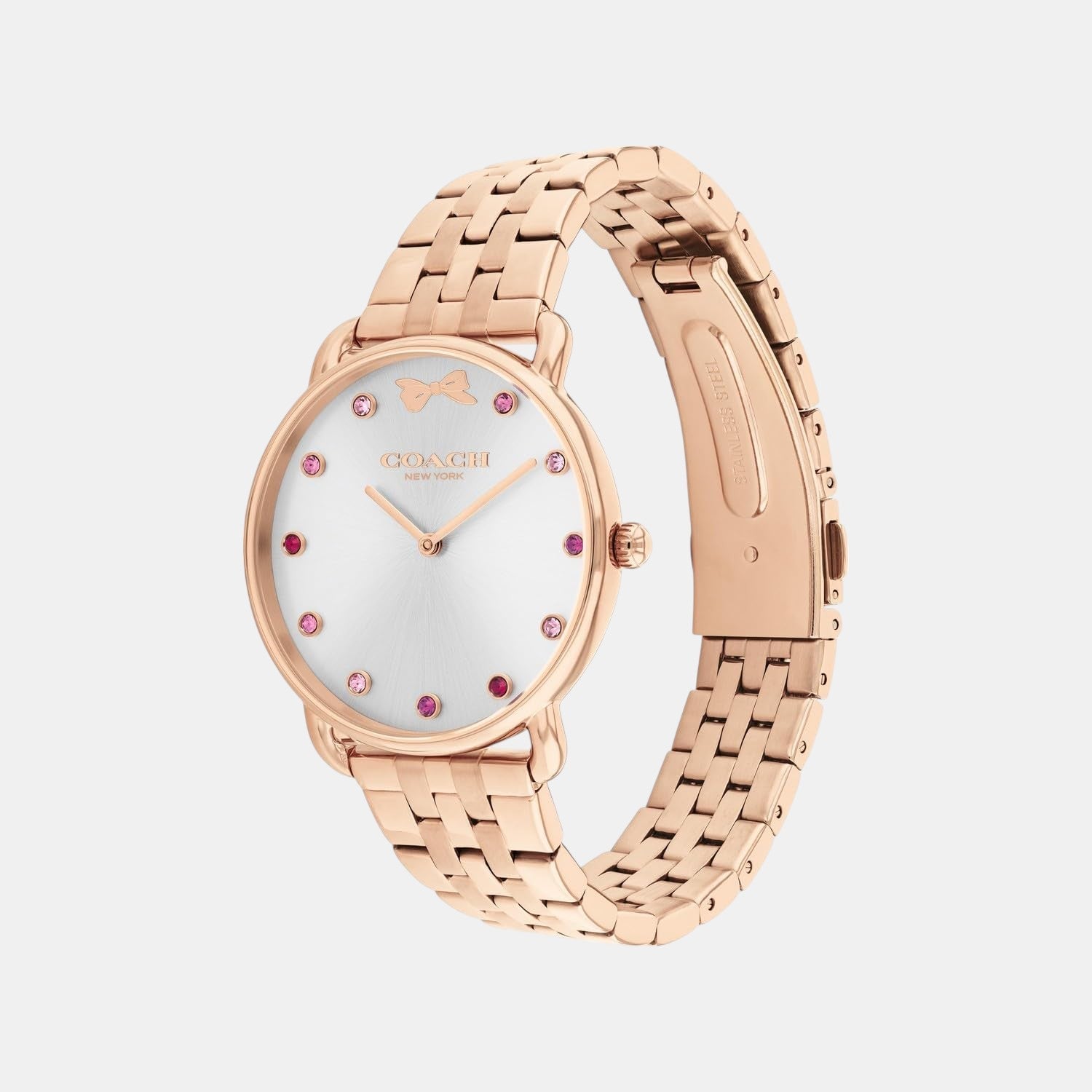 Coach Elliot Women Quartz Silver & White Dial Analog Stainless Steel Watch 14000127 - view 3