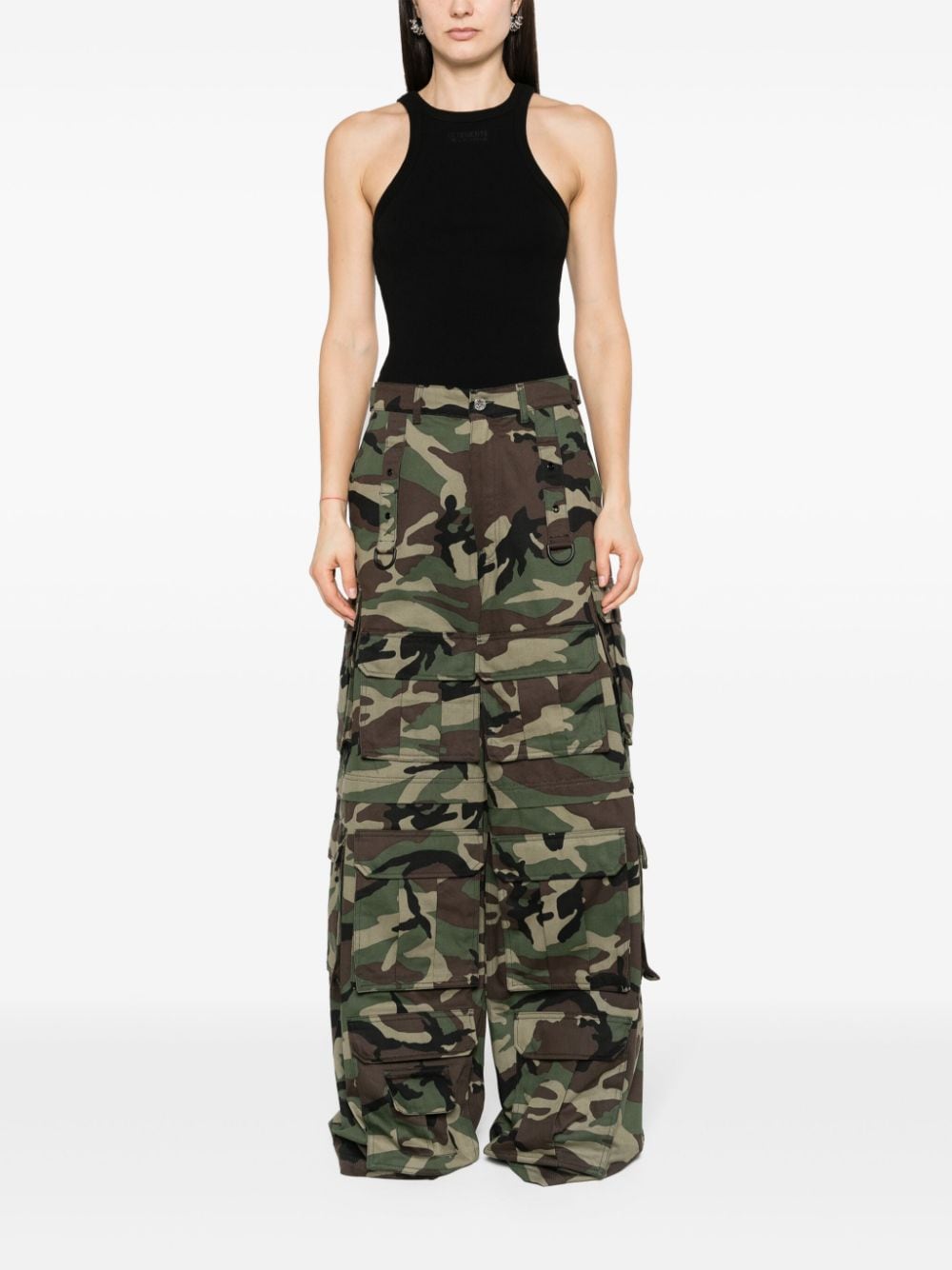 Vetements Logo cotton tank top - view 2