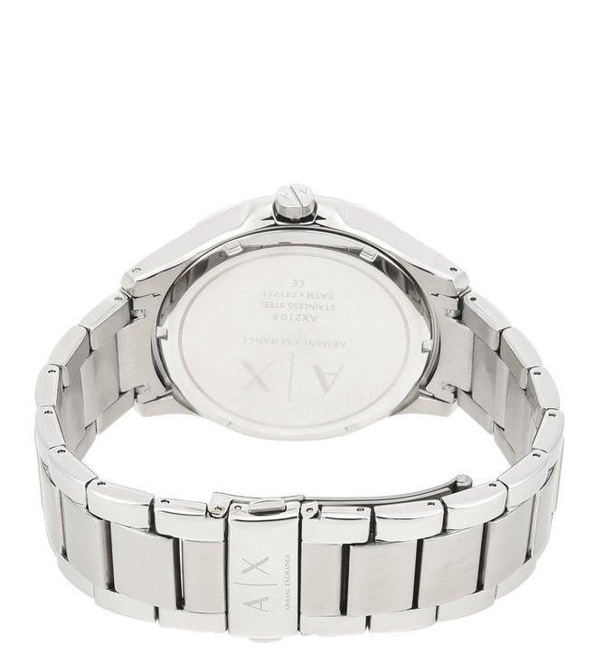Armani Exchange Hampton Black Dial Men 46mm