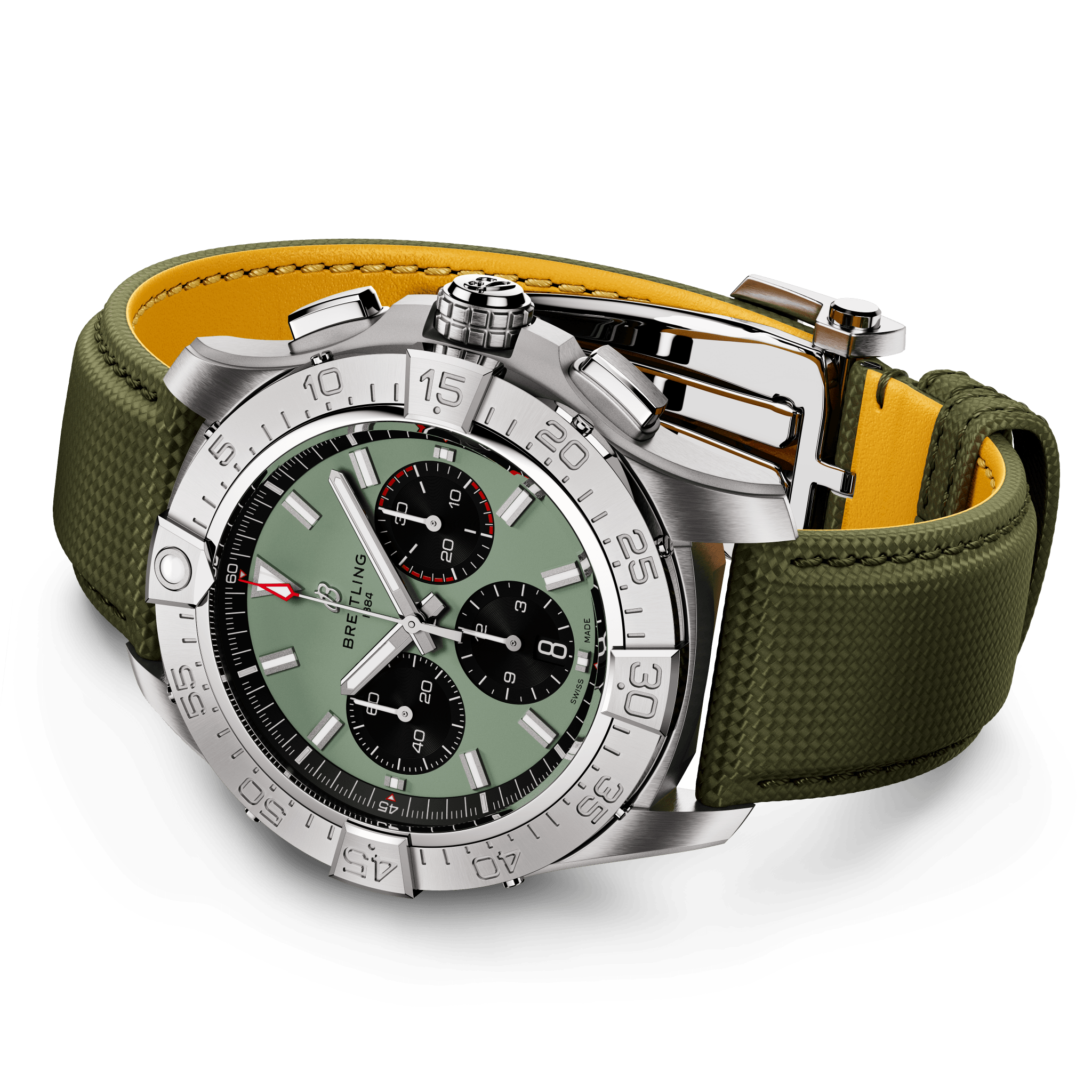 Breitling Avenger B01 Chronograph Mint Green Dial Men 44mm - view 2