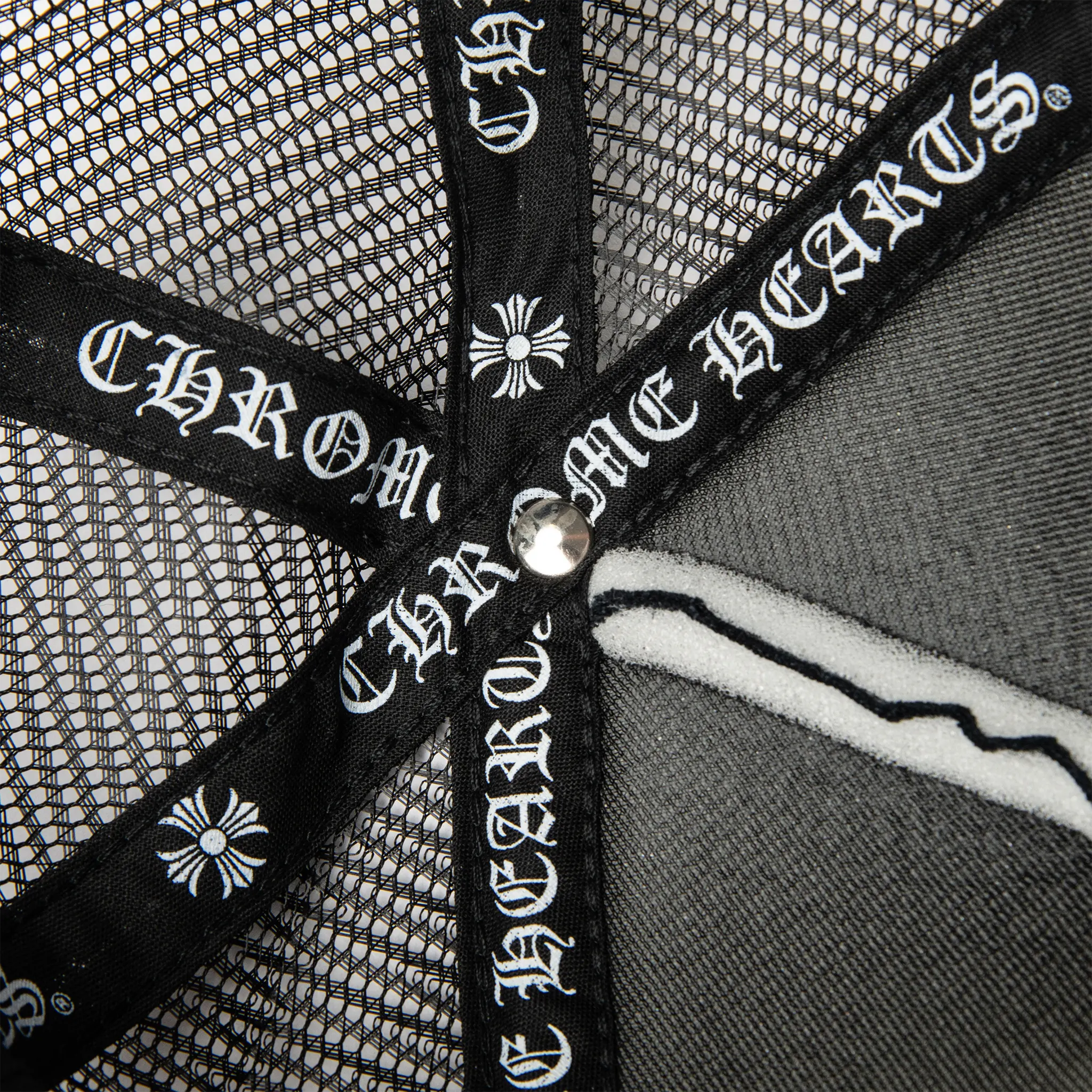 Chrome Hearts CH Las Vegas Black Trucker Cap - view 5