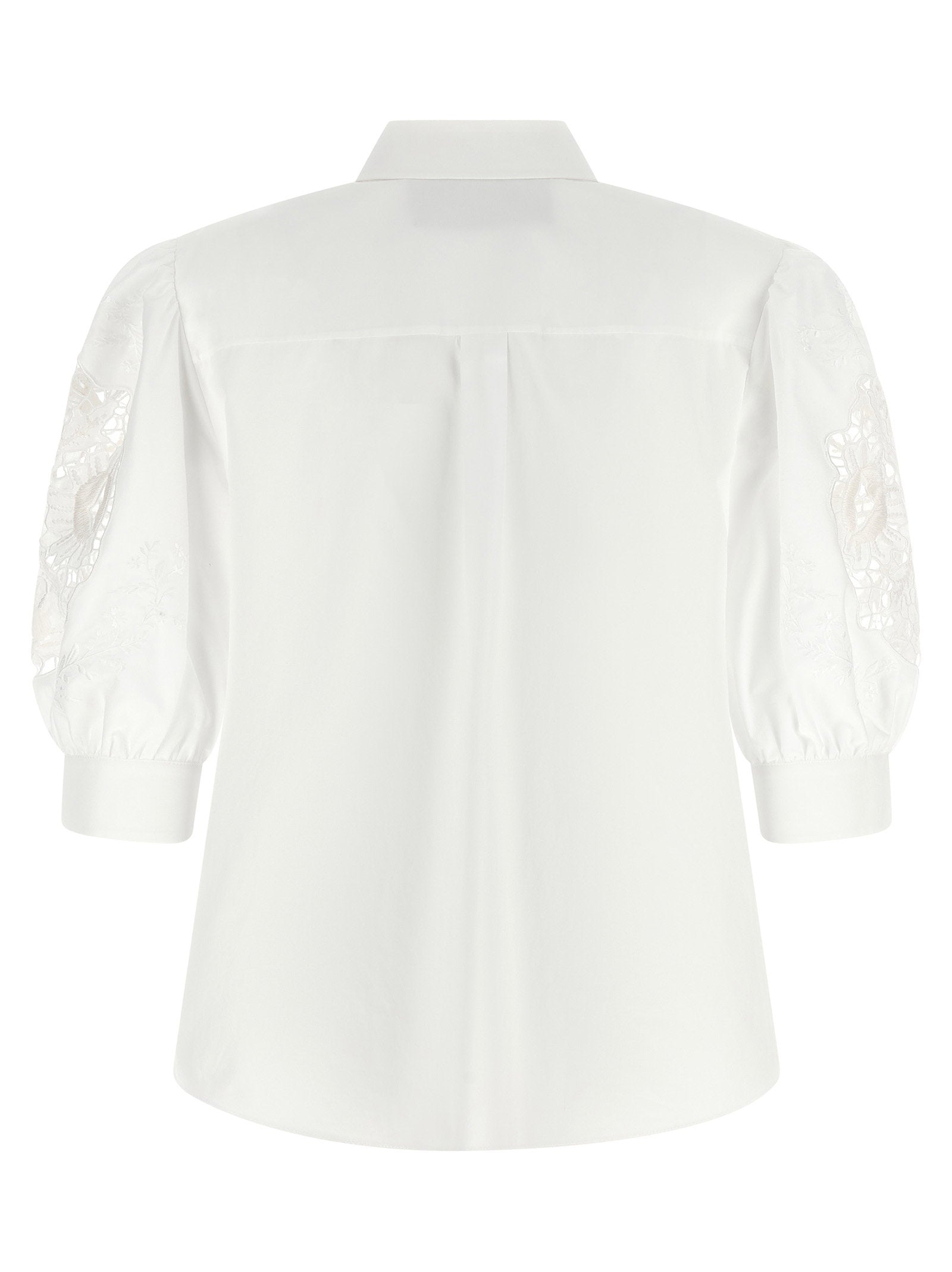 Valentino Garavani Macramé Insert Shirt – 100% cotton - view 2