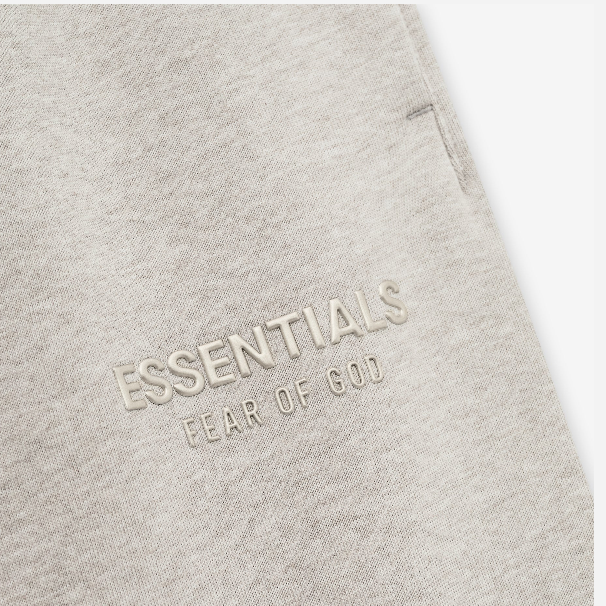 Fear Of God Essentials SS25 Womens Classic Fleece Sweatpant- Heather Stone - view 2