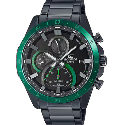 Casio Edifice Standard Chronograph Black Dial Men 47.1mm ED514 EFR-571DC-1AV