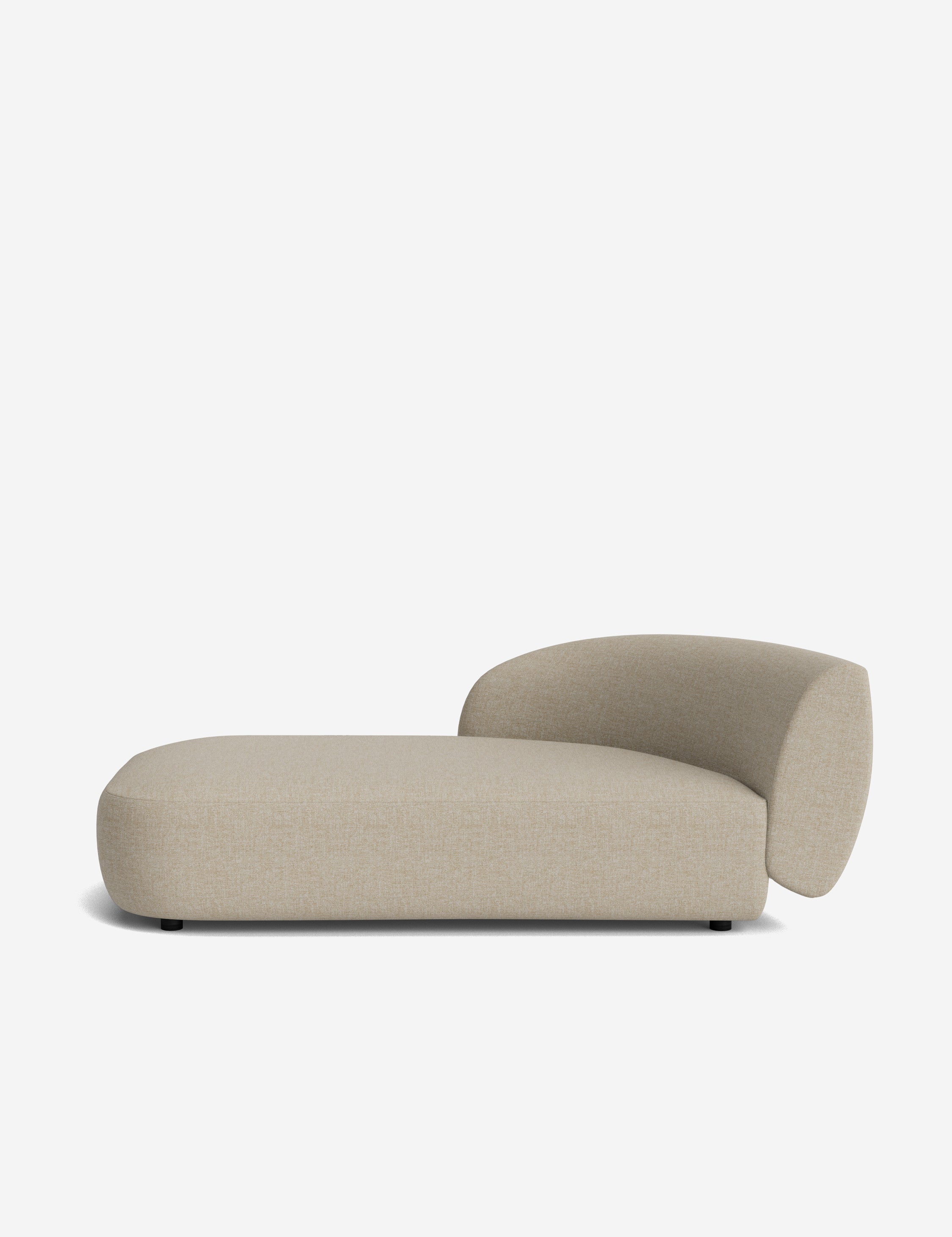 Lulu and Georgia Claret Modular Left Chaise - view 56