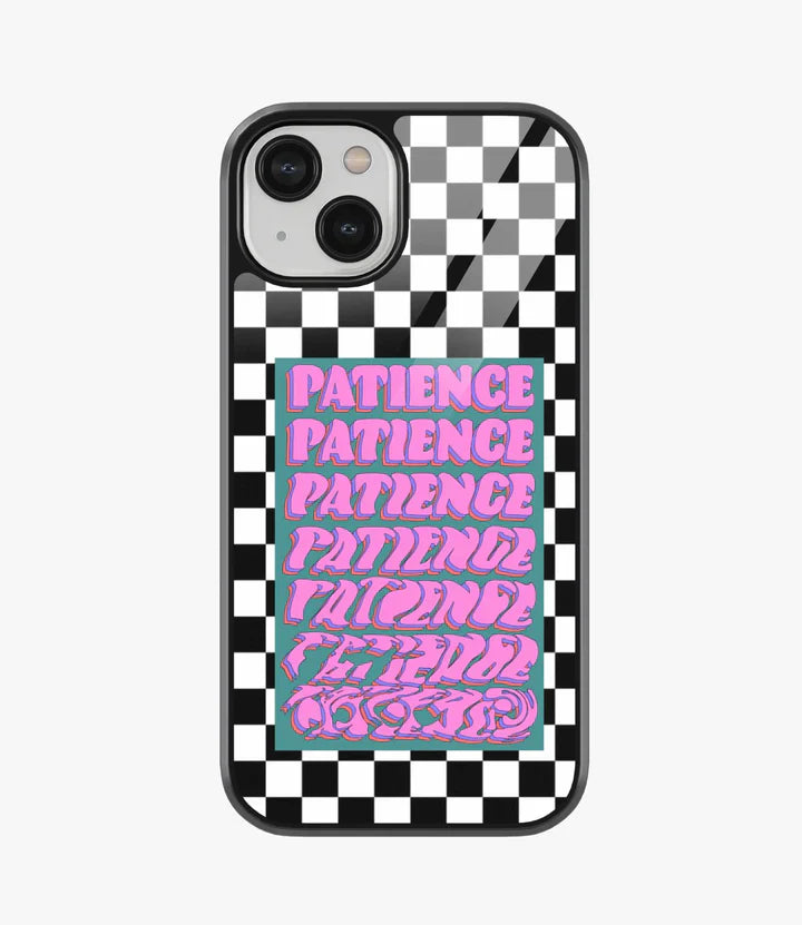 The Case Company Melting Patience Checkered Metal Case for iPhone 13