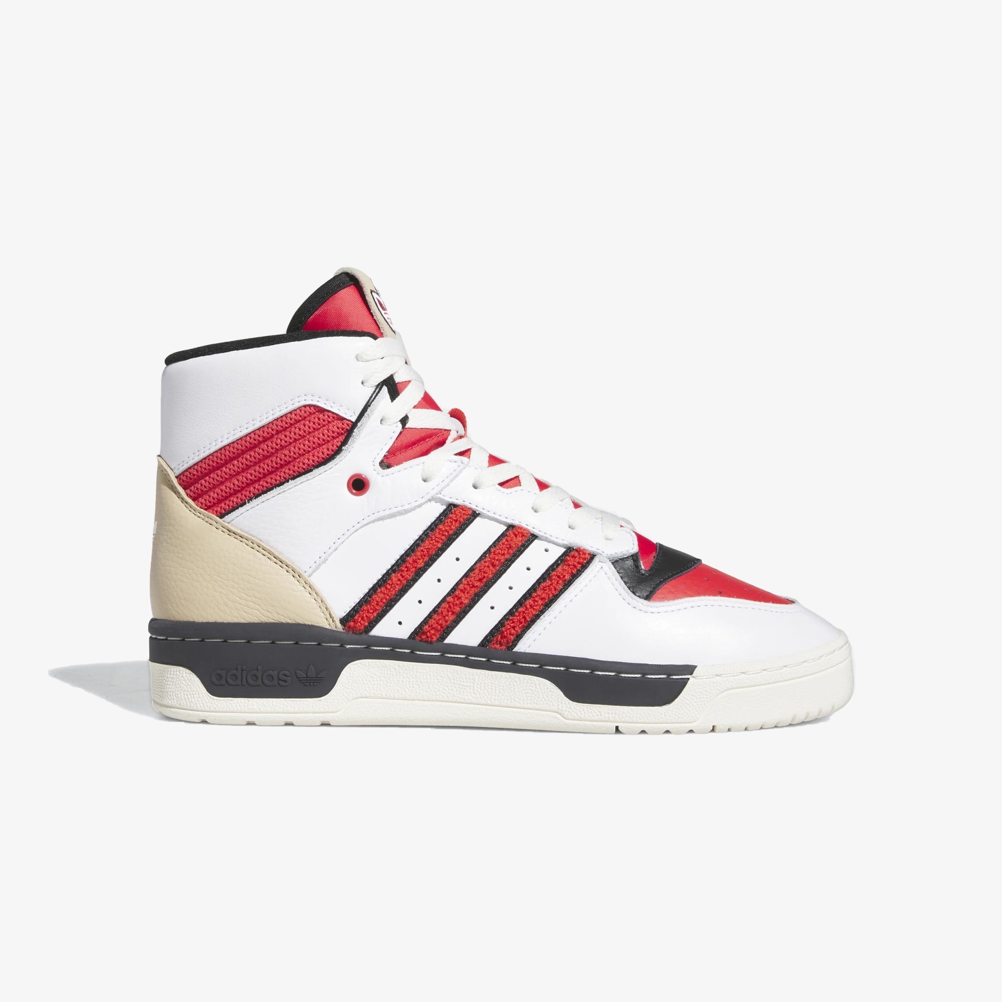 Adidas Originals | RIVALRY HIGH { CLOUD WHITE/GLORY RED - view 4