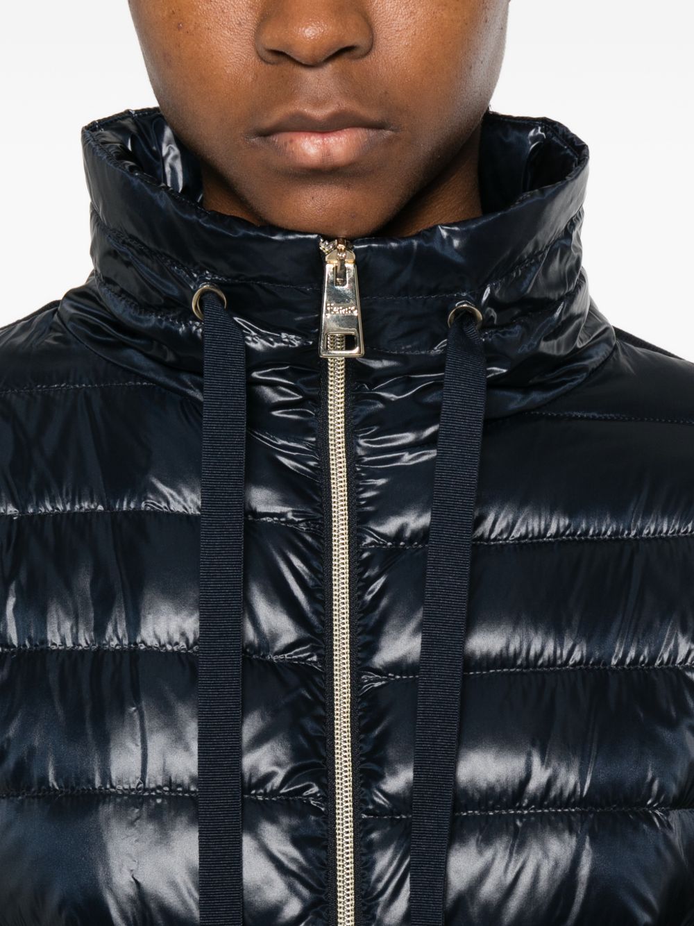 Herno Cotton and nylon down jacket - view 4